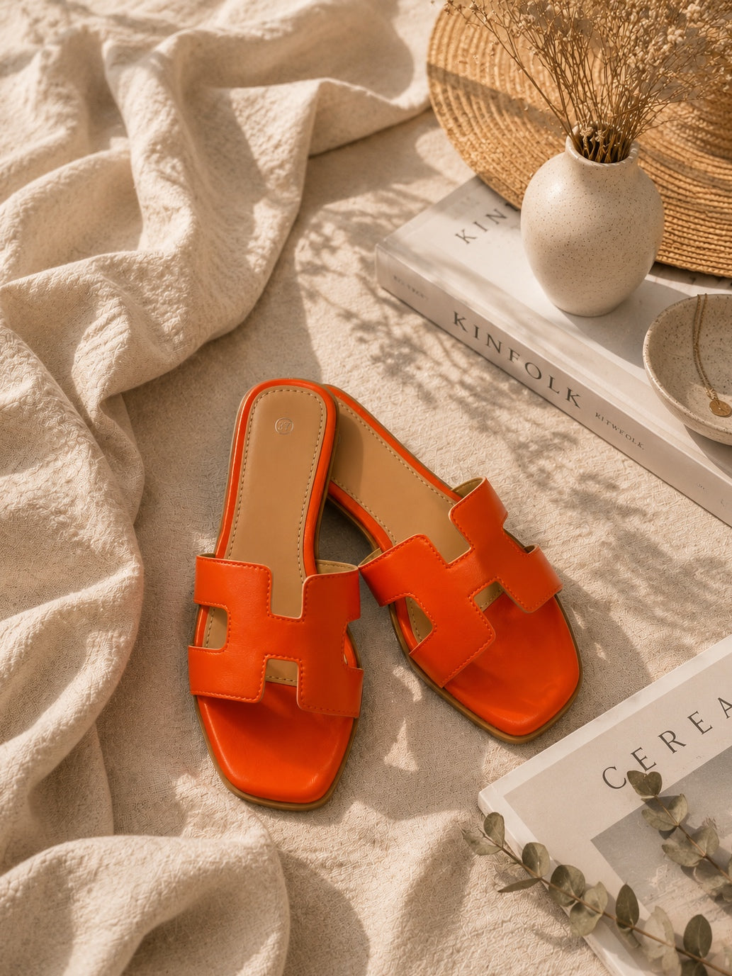 Ciabattina SUMMER arancio