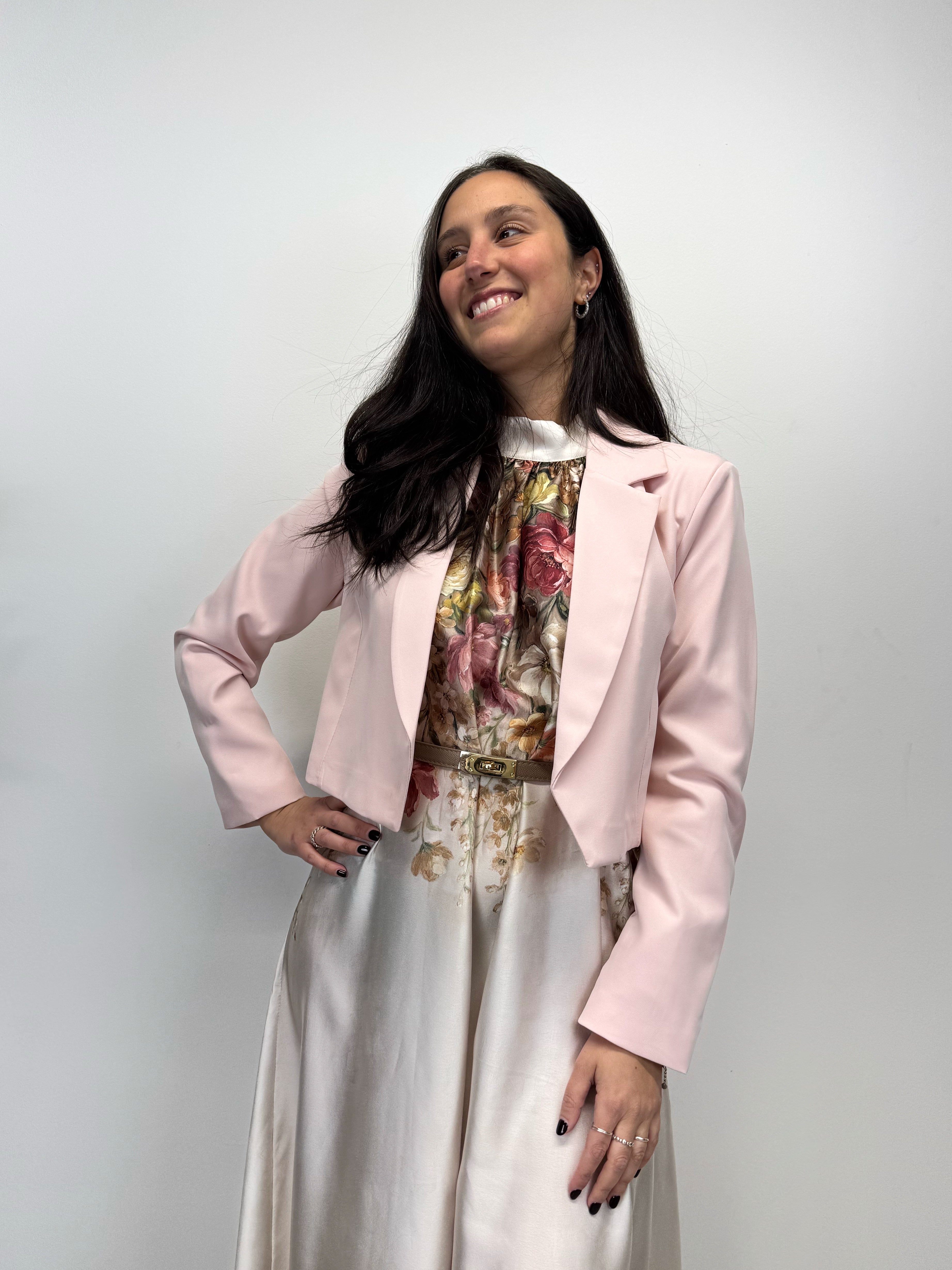 Blazer crop ROMANCE +colori