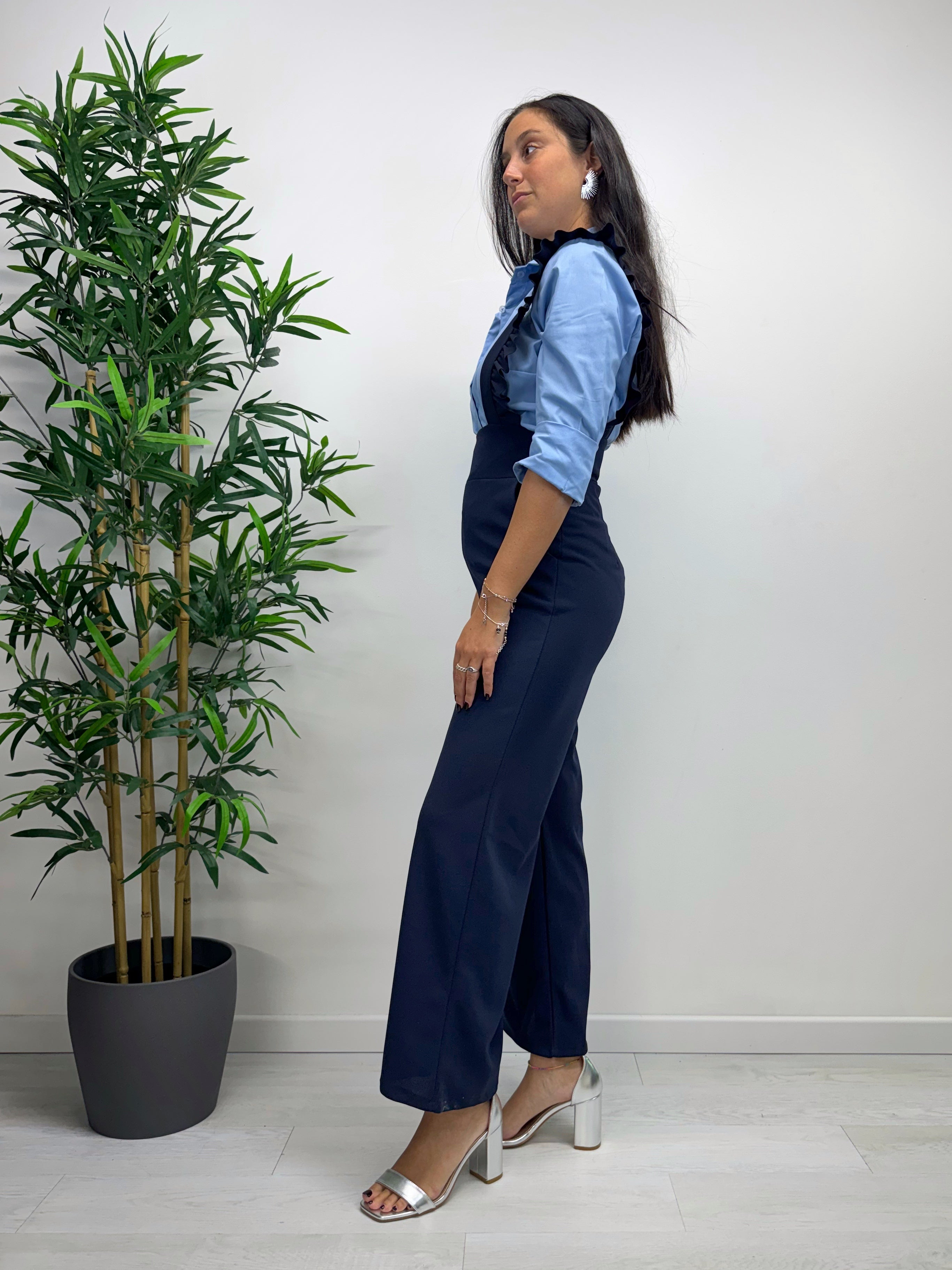 Salopette HURRICANE blu navy