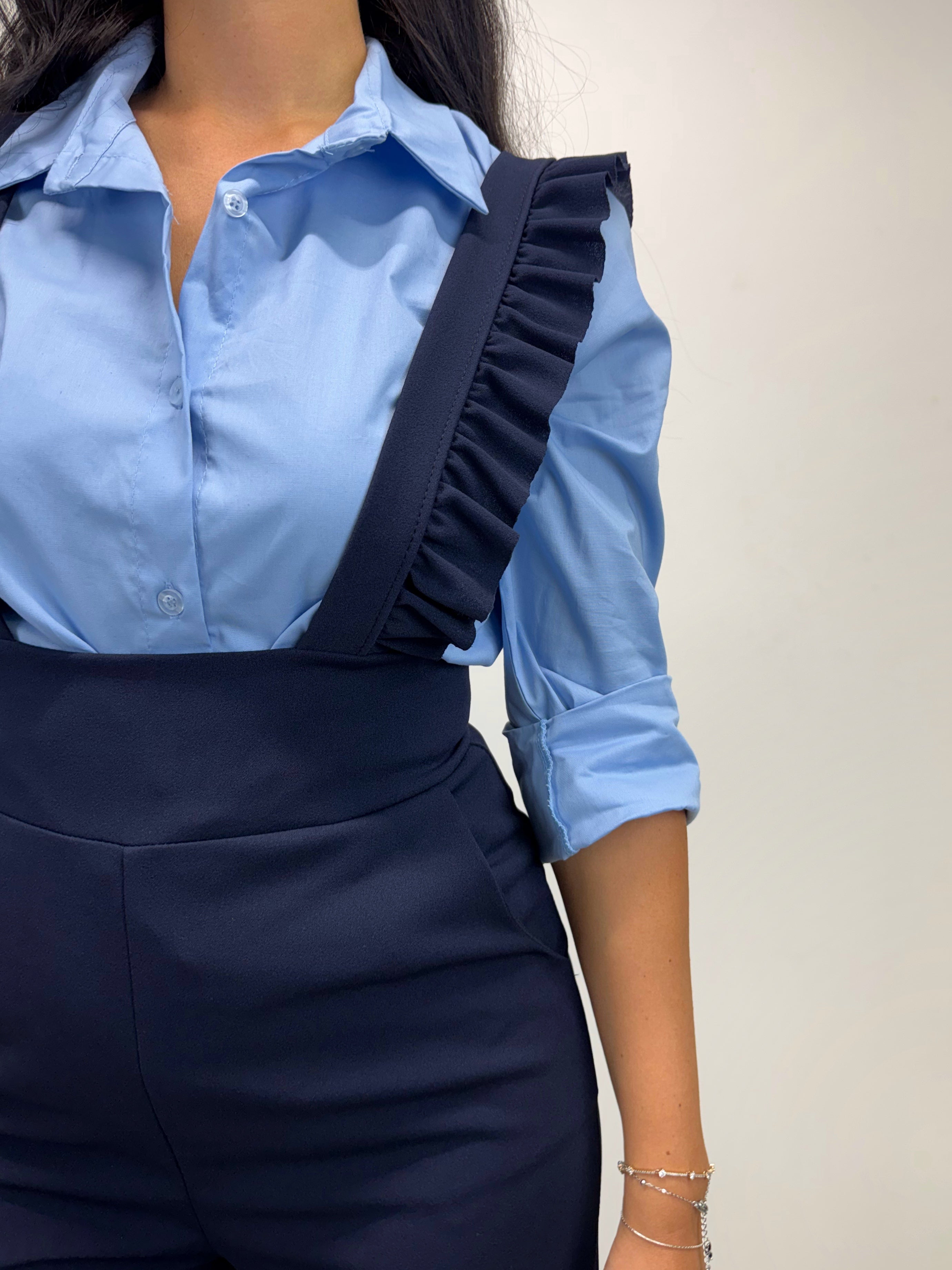 Salopette HURRICANE blu navy