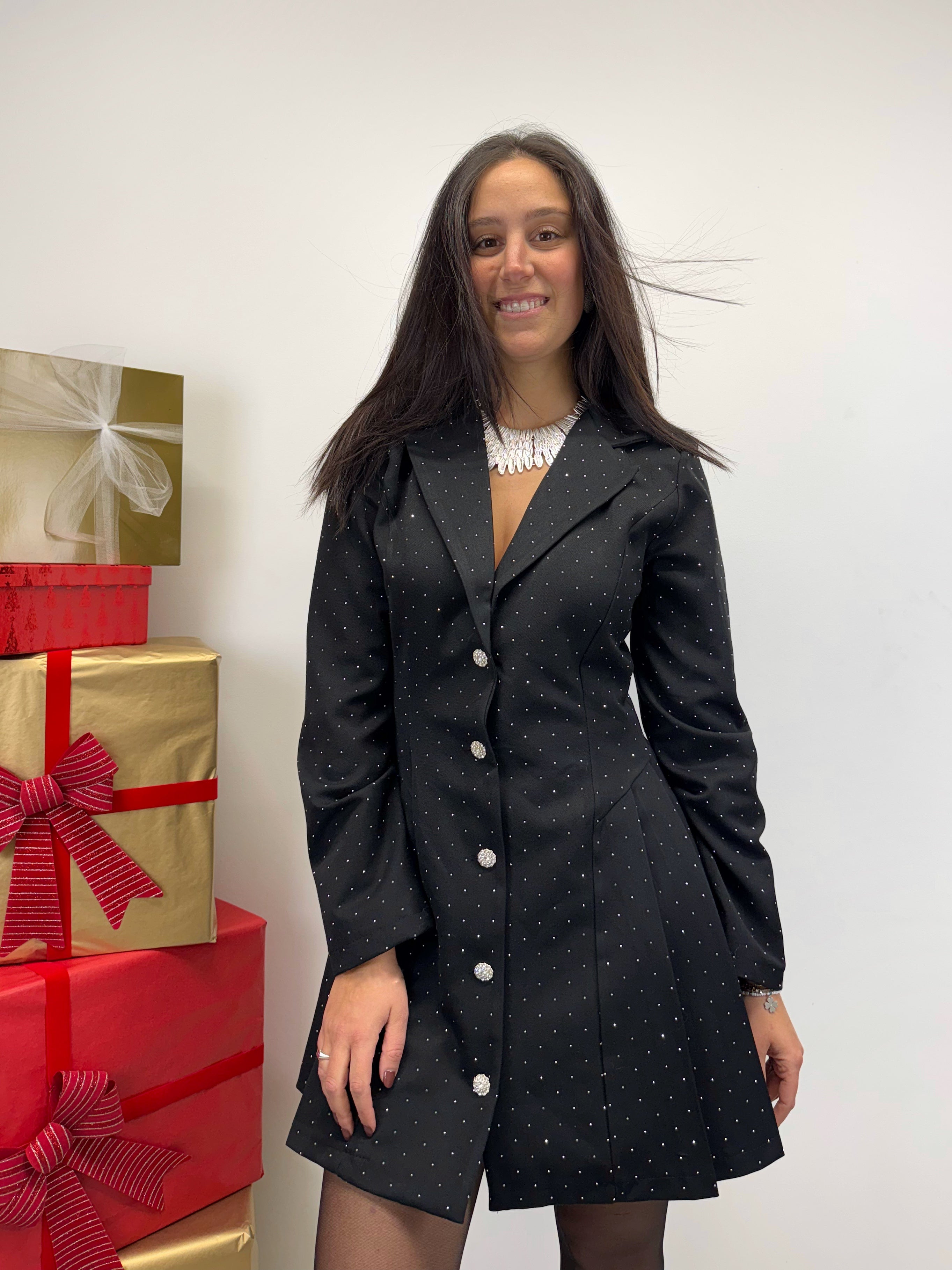 Blazer dress EVE nero