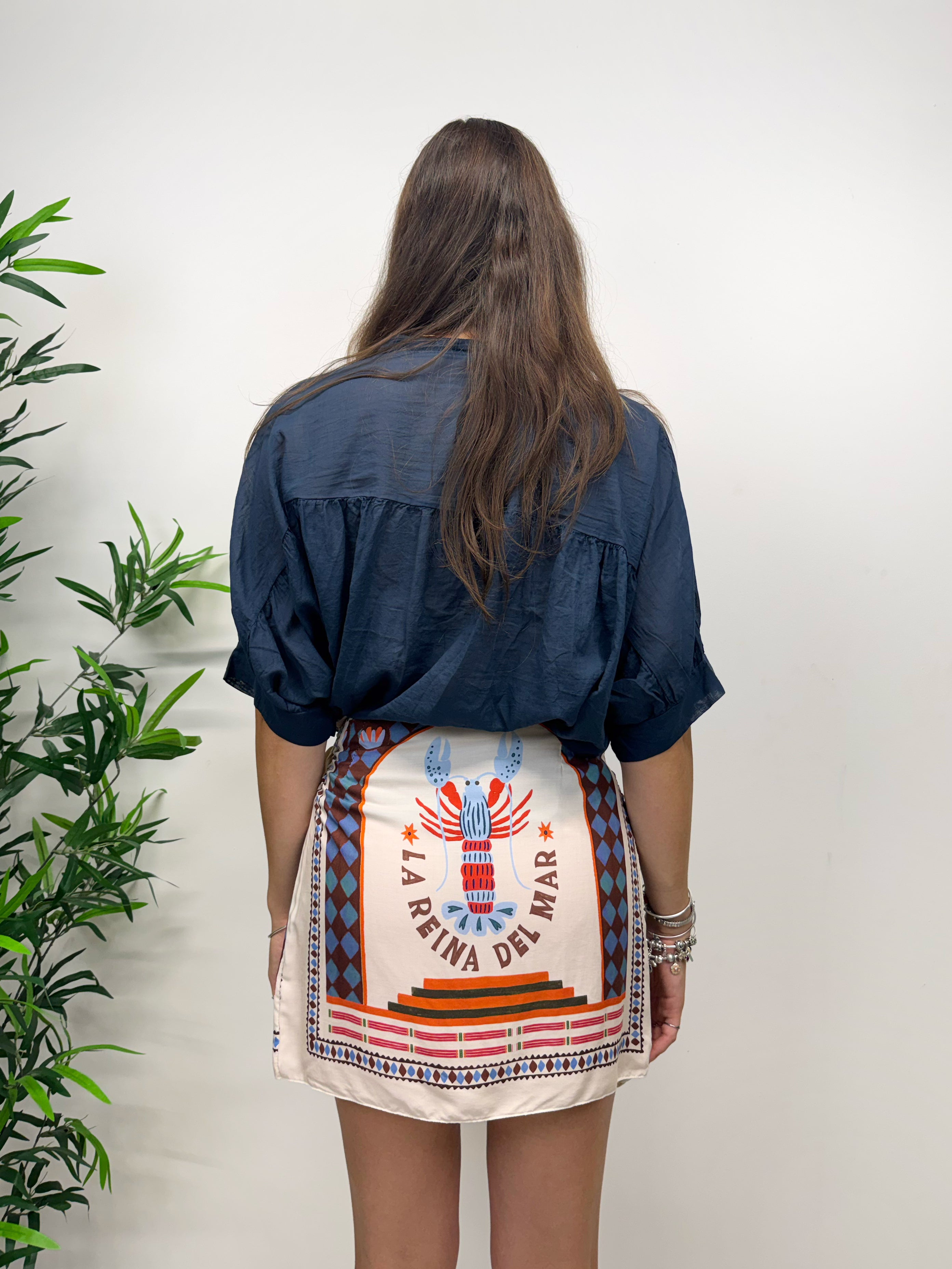 Camicia MERIDA blu navy