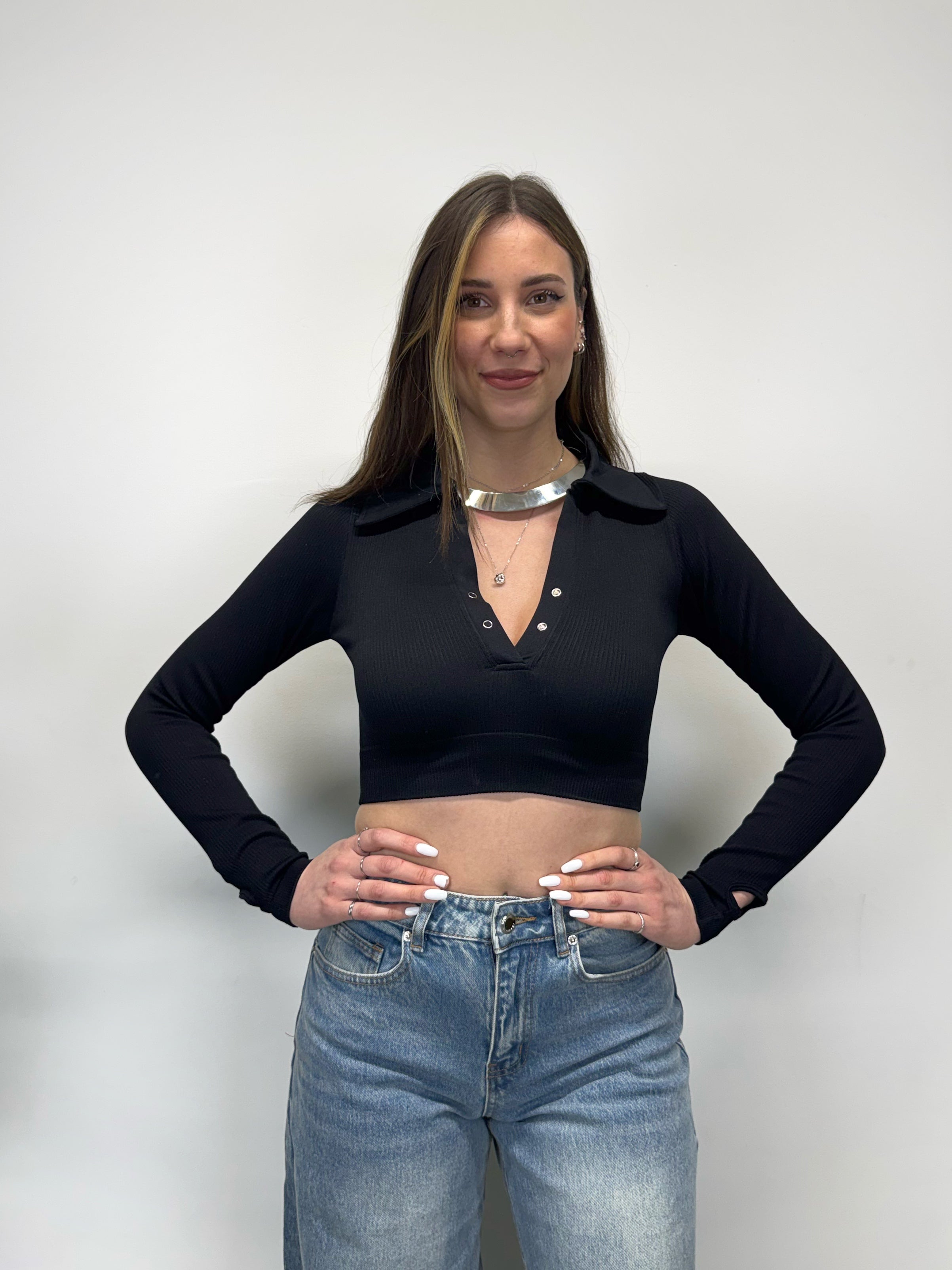Crop top SANDY +colori