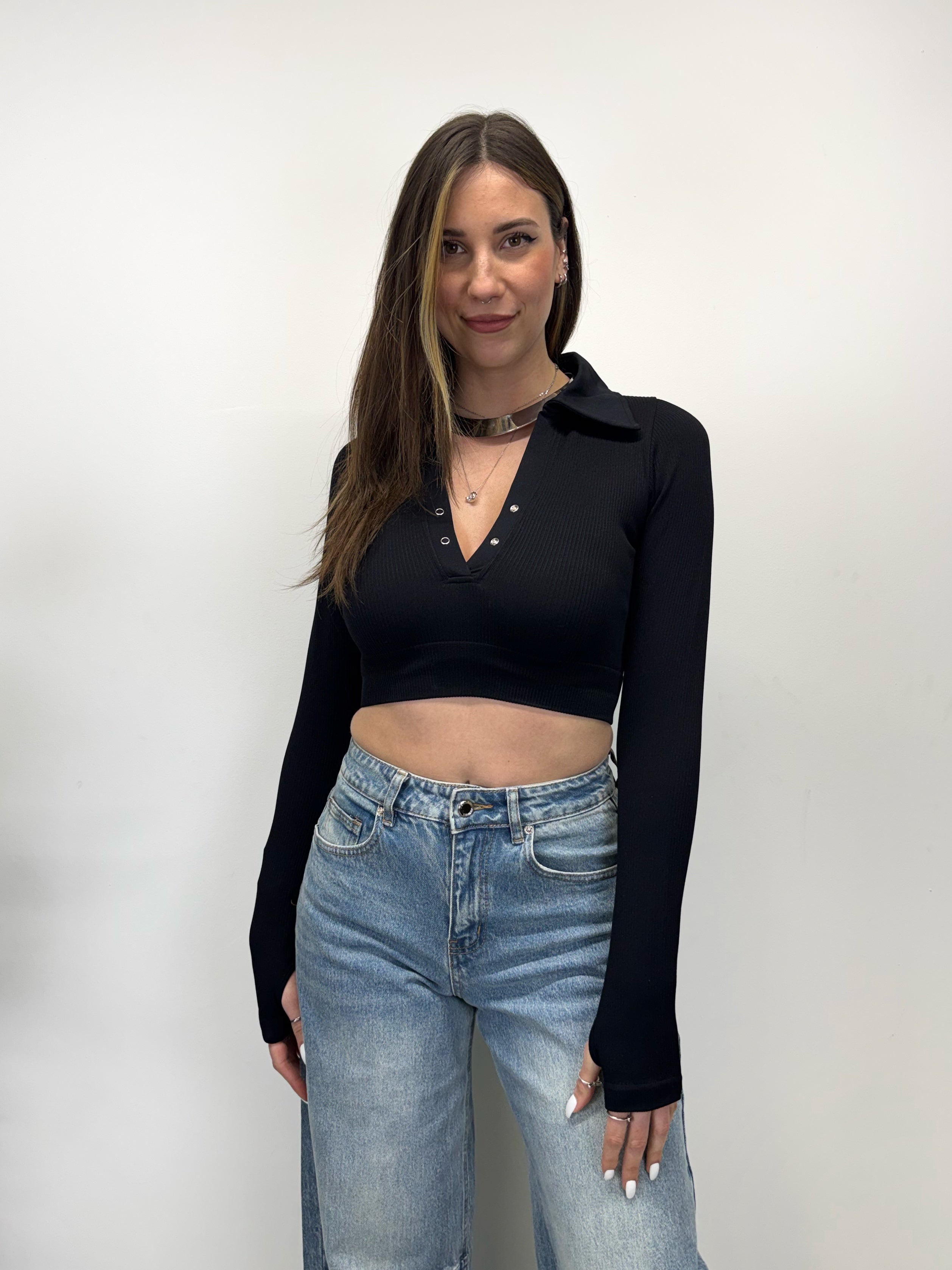 Crop top SANDY +colori