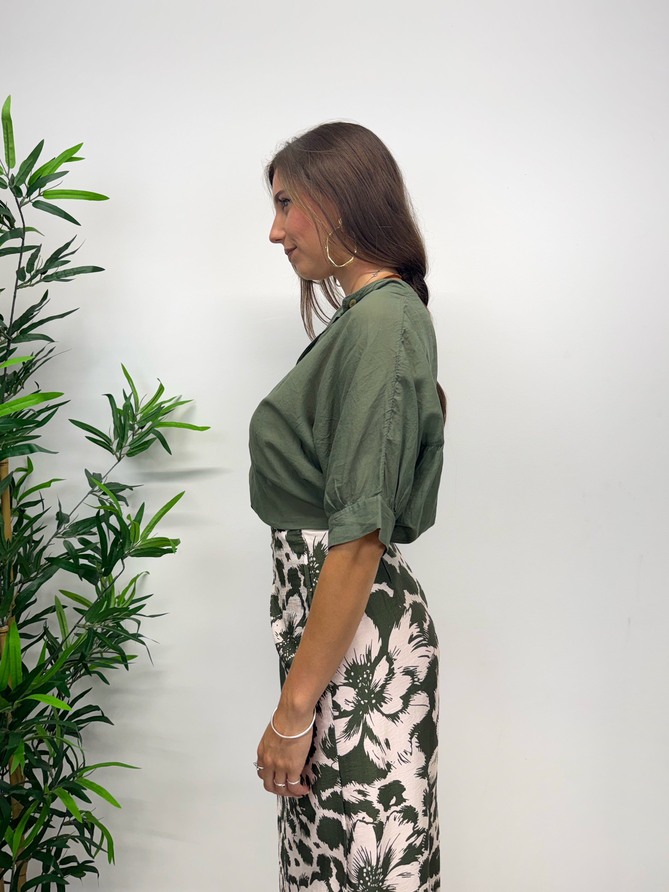 Camicia MERIDA verde militare