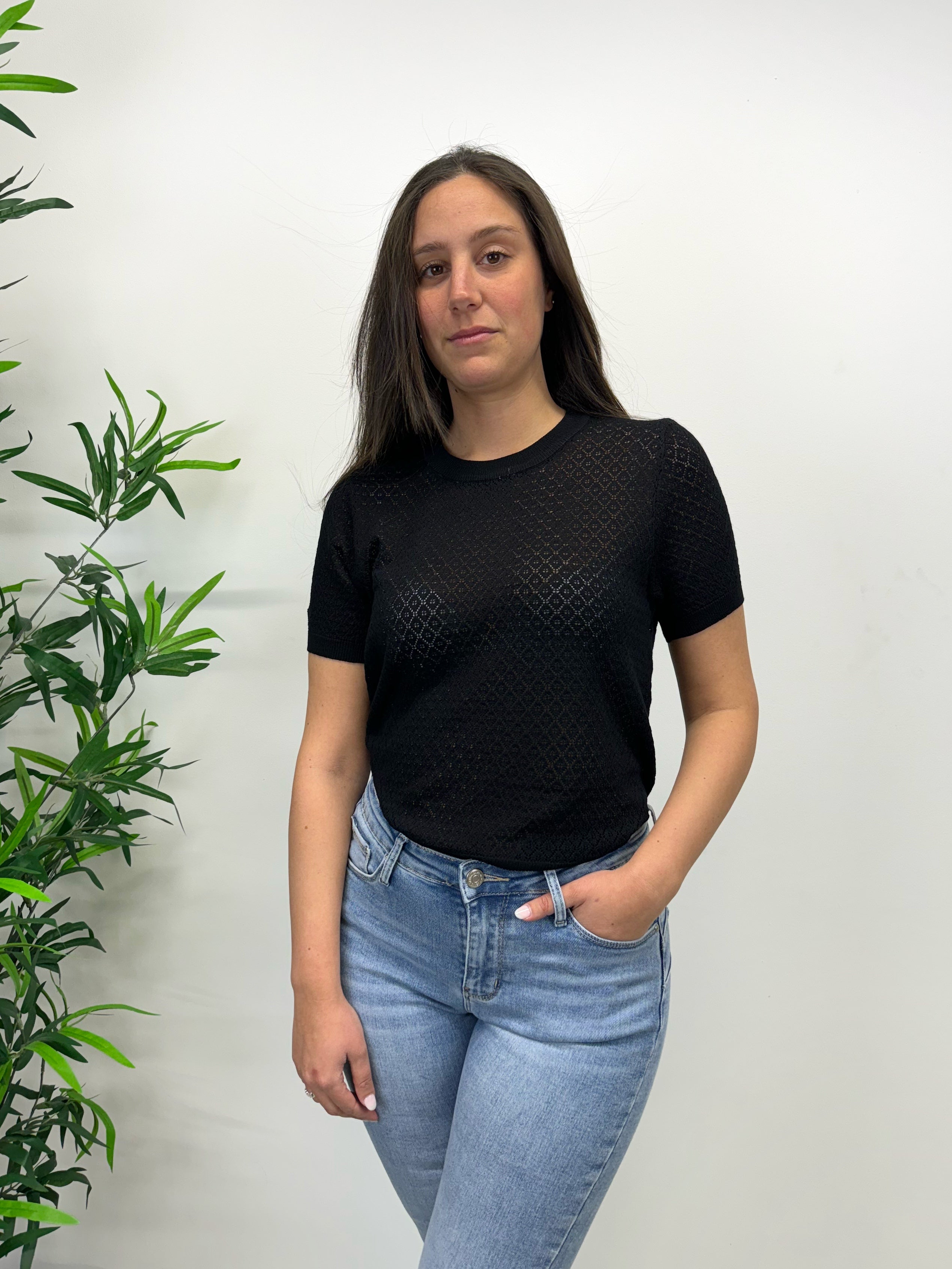 T-shirt traforata +colori