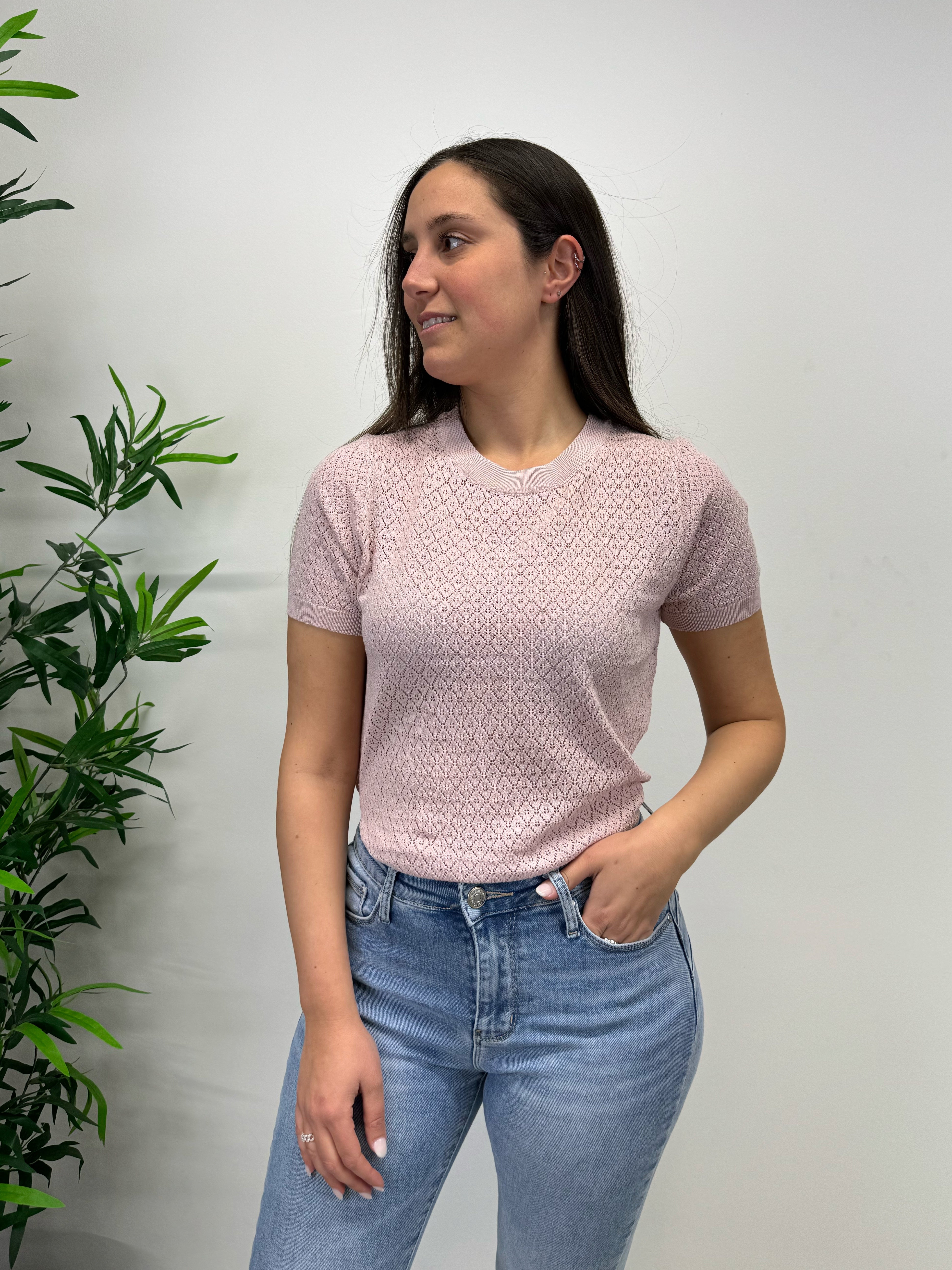 T-shirt traforata +colori
