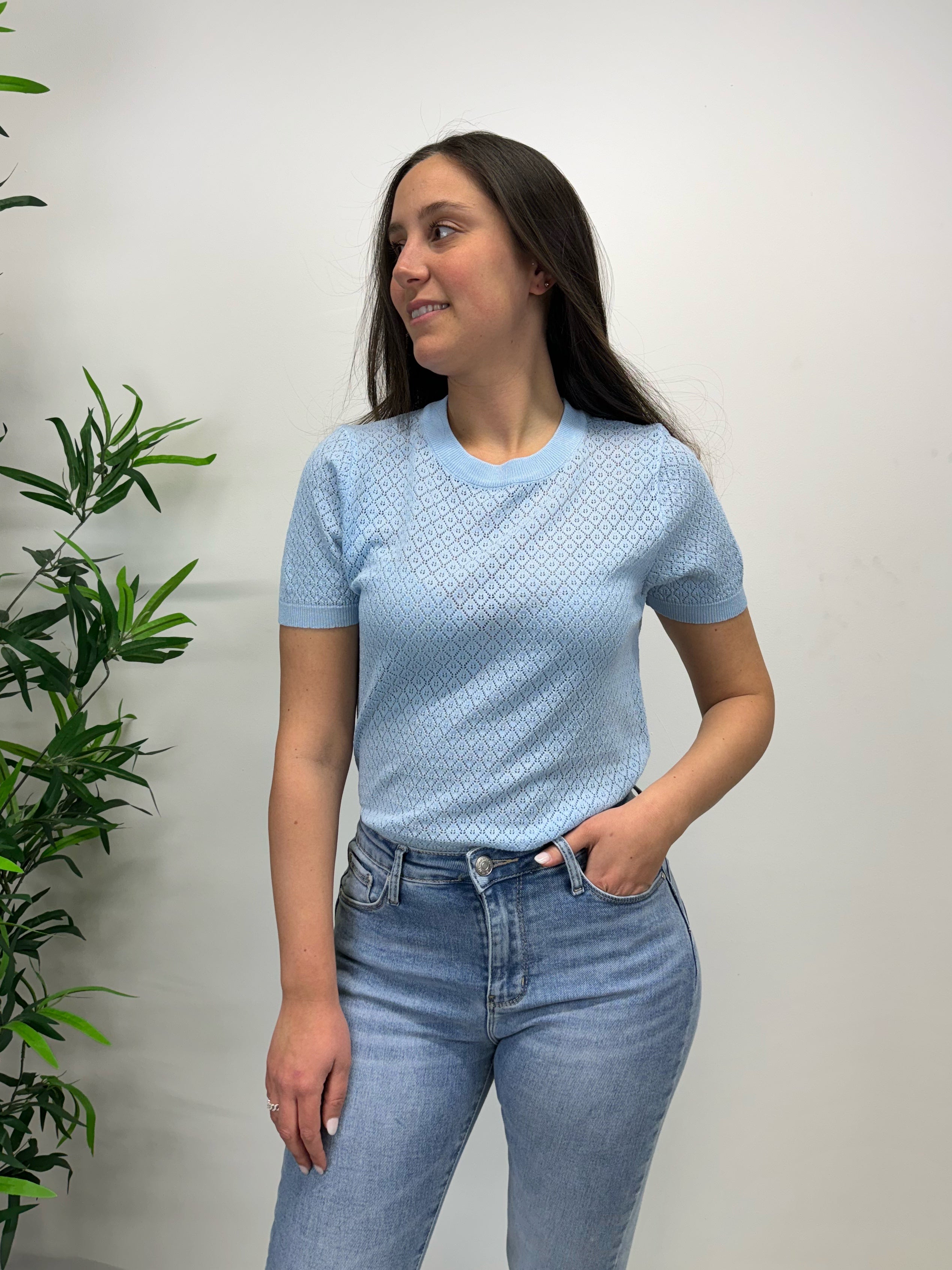 T-shirt traforata +colori
