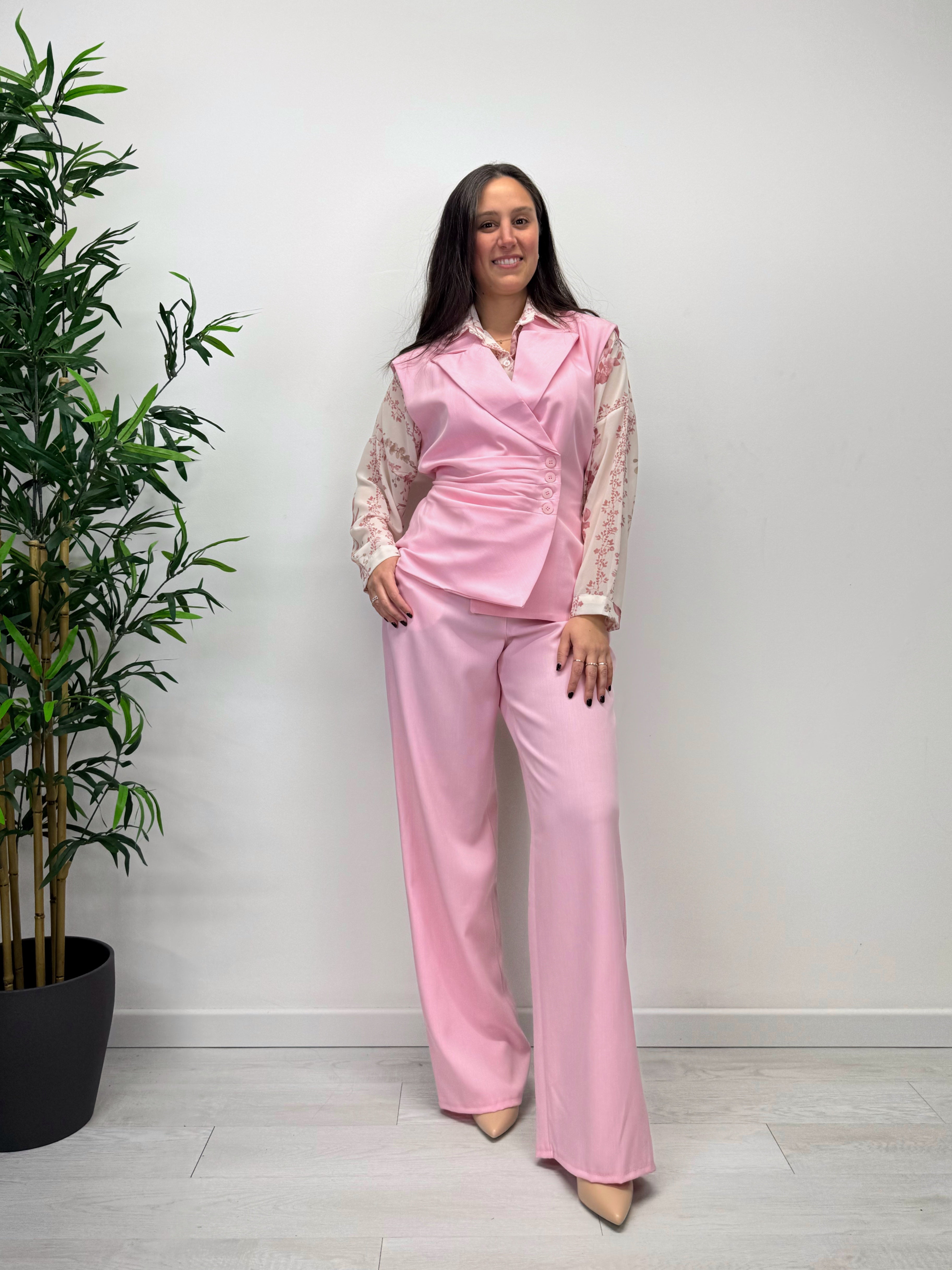 Twin-set DEDALO rosa baby