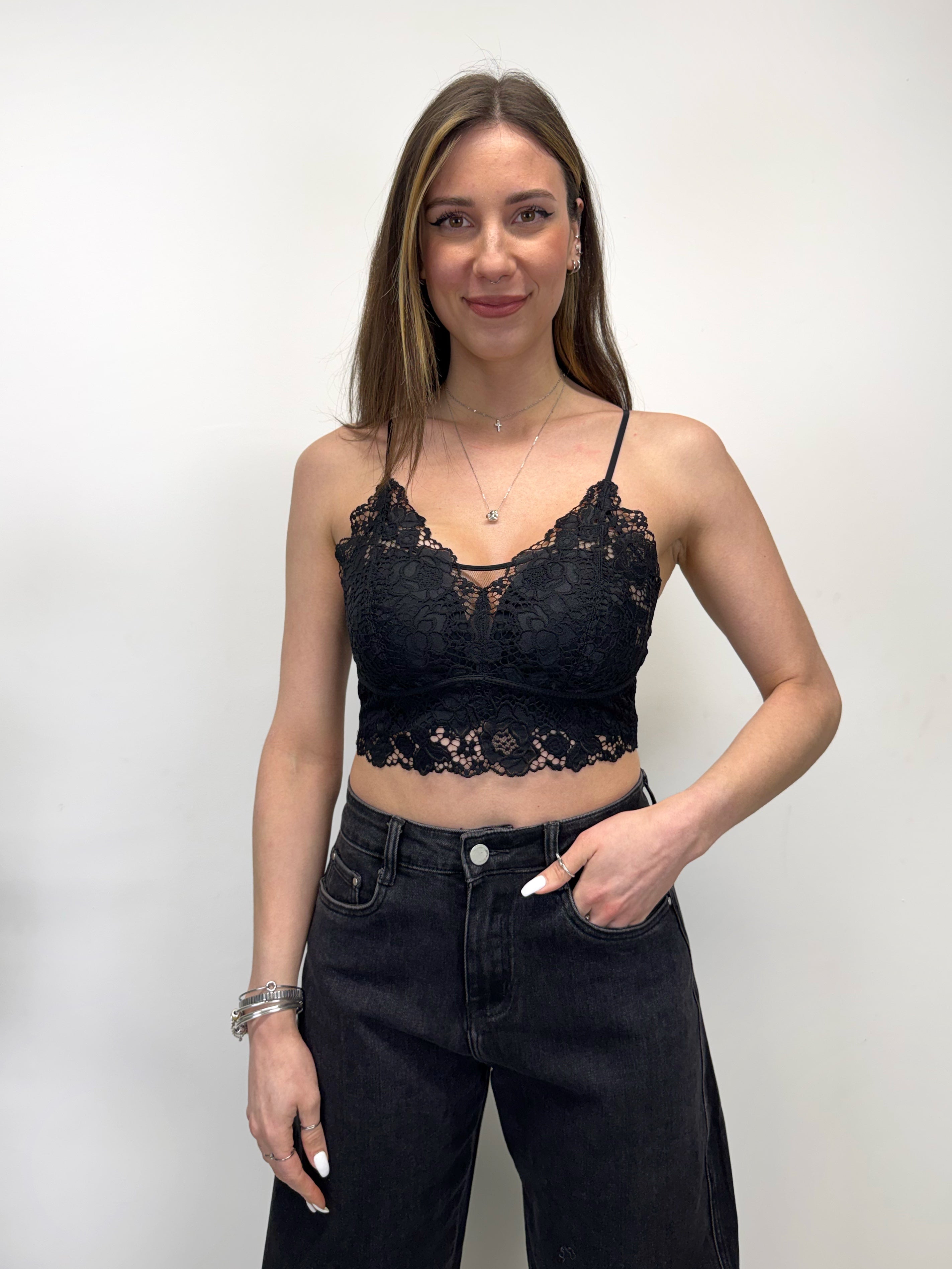 Bralette in pizzo