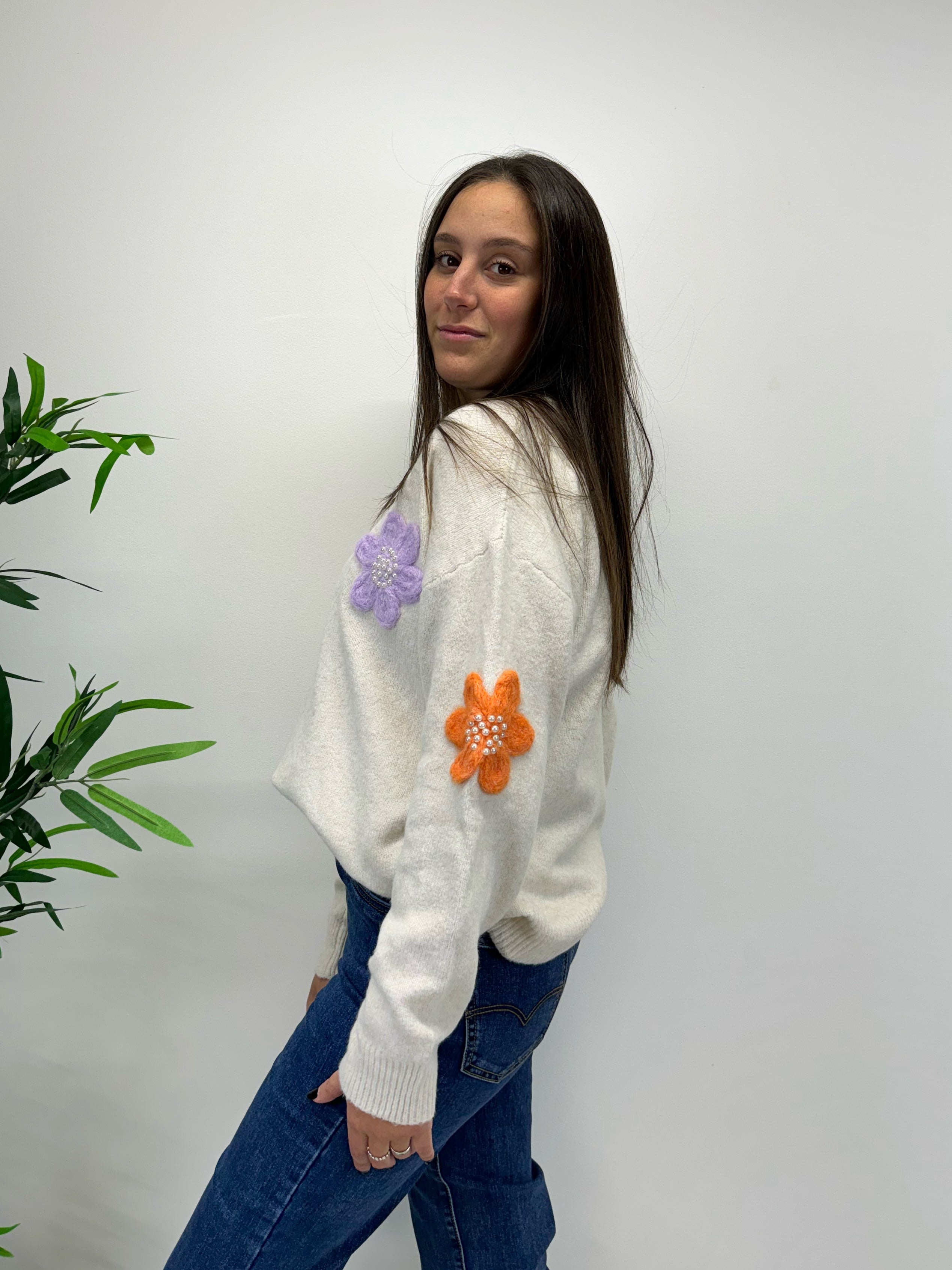Maglioncino FLOWERS