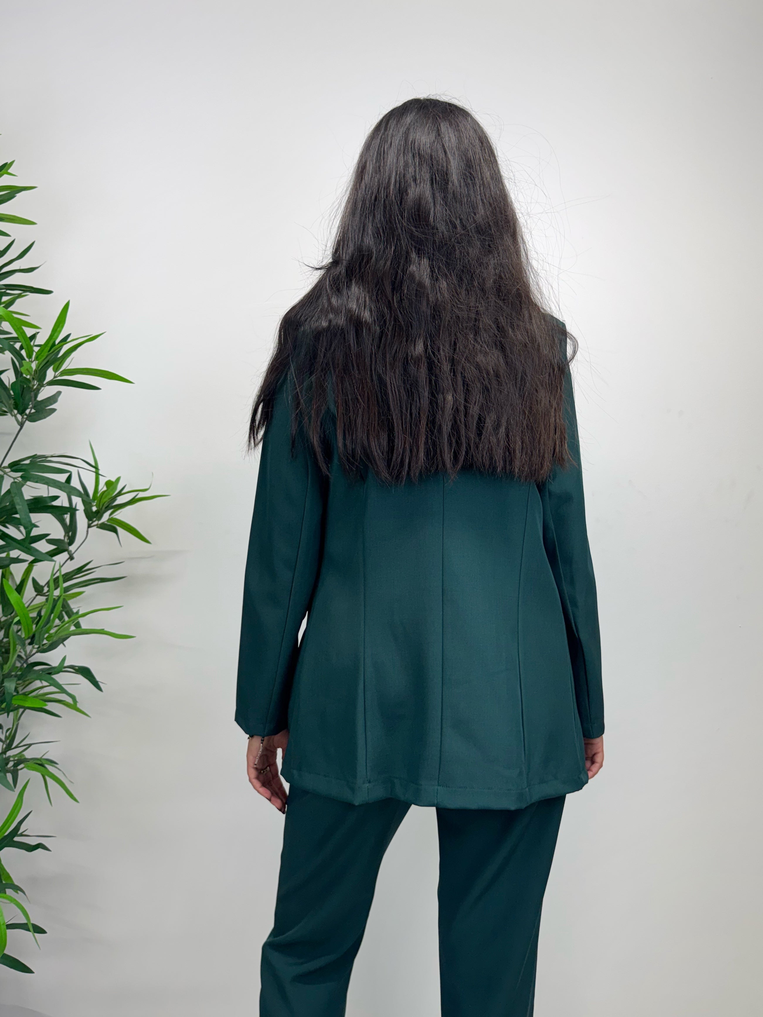 Blazer MARGARET manica lunga verdone