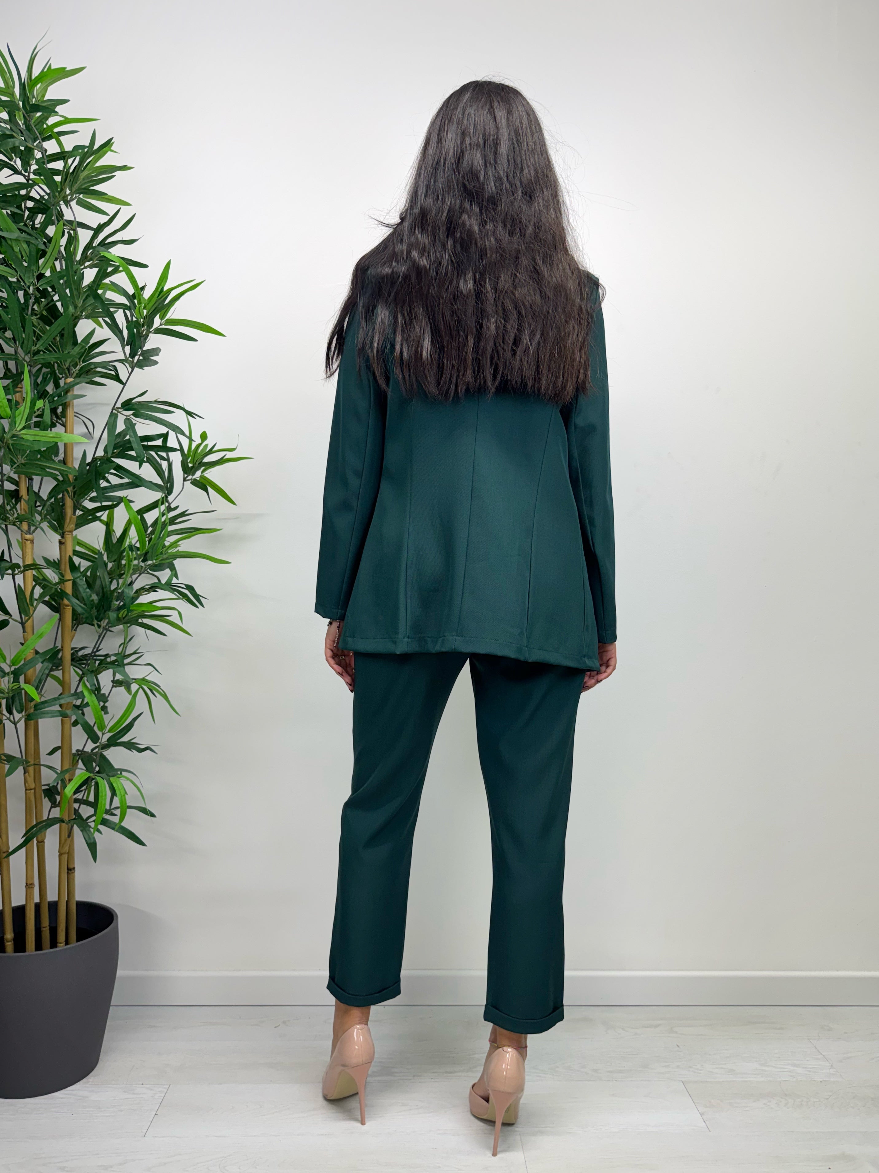 Blazer MARGARET manica lunga verdone