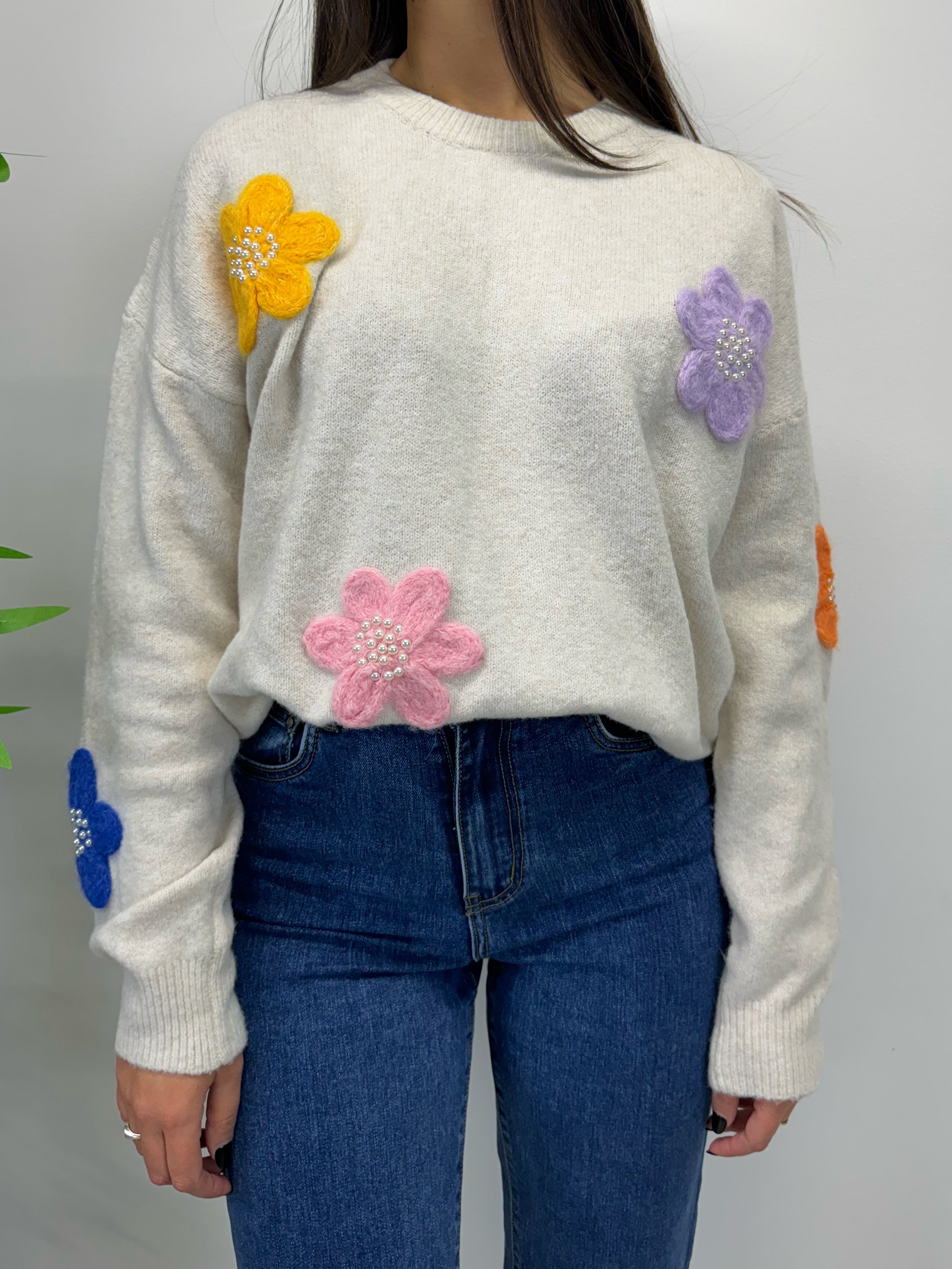 Maglioncino FLOWERS