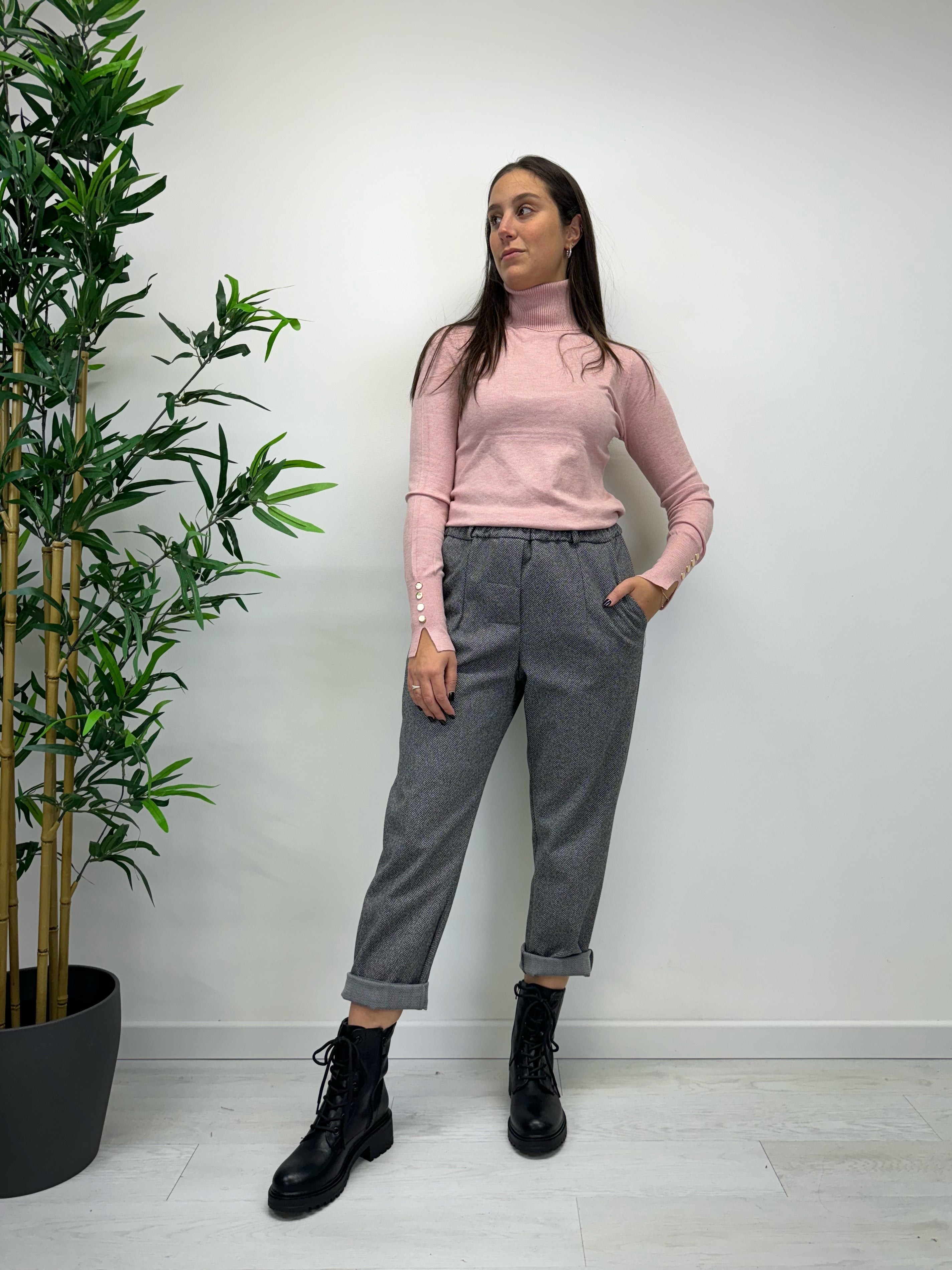 Pantaloni CARLOTTA spigati