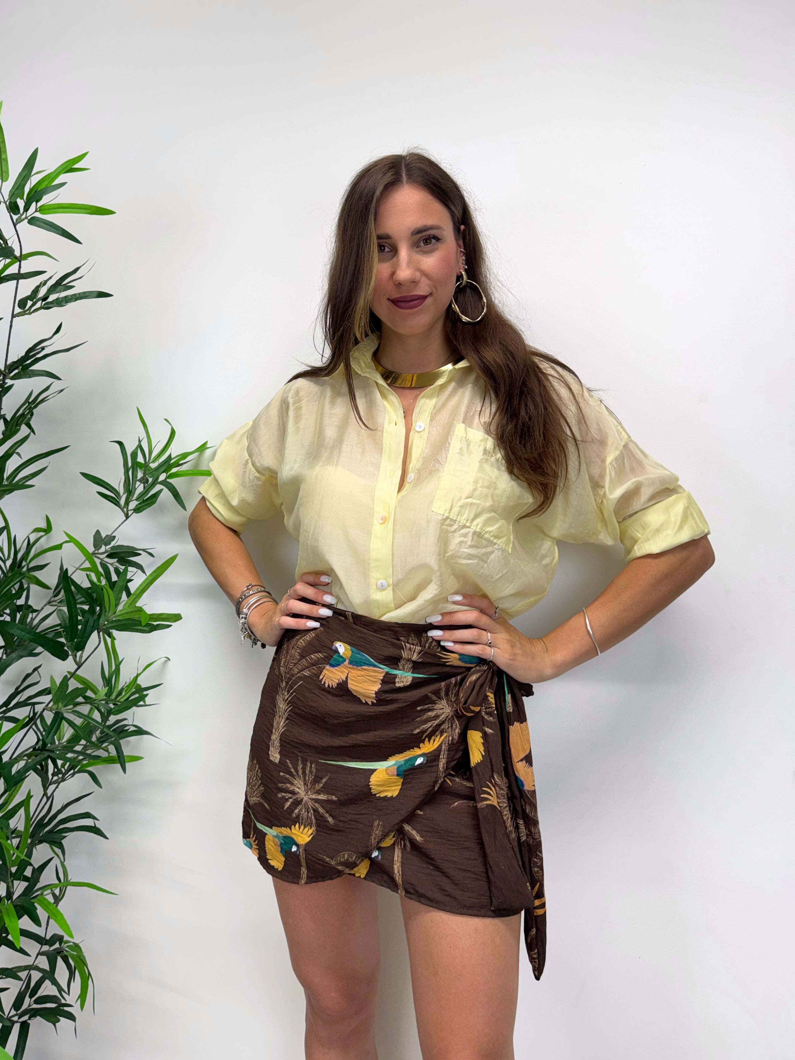 Camicia MARGOT gialla