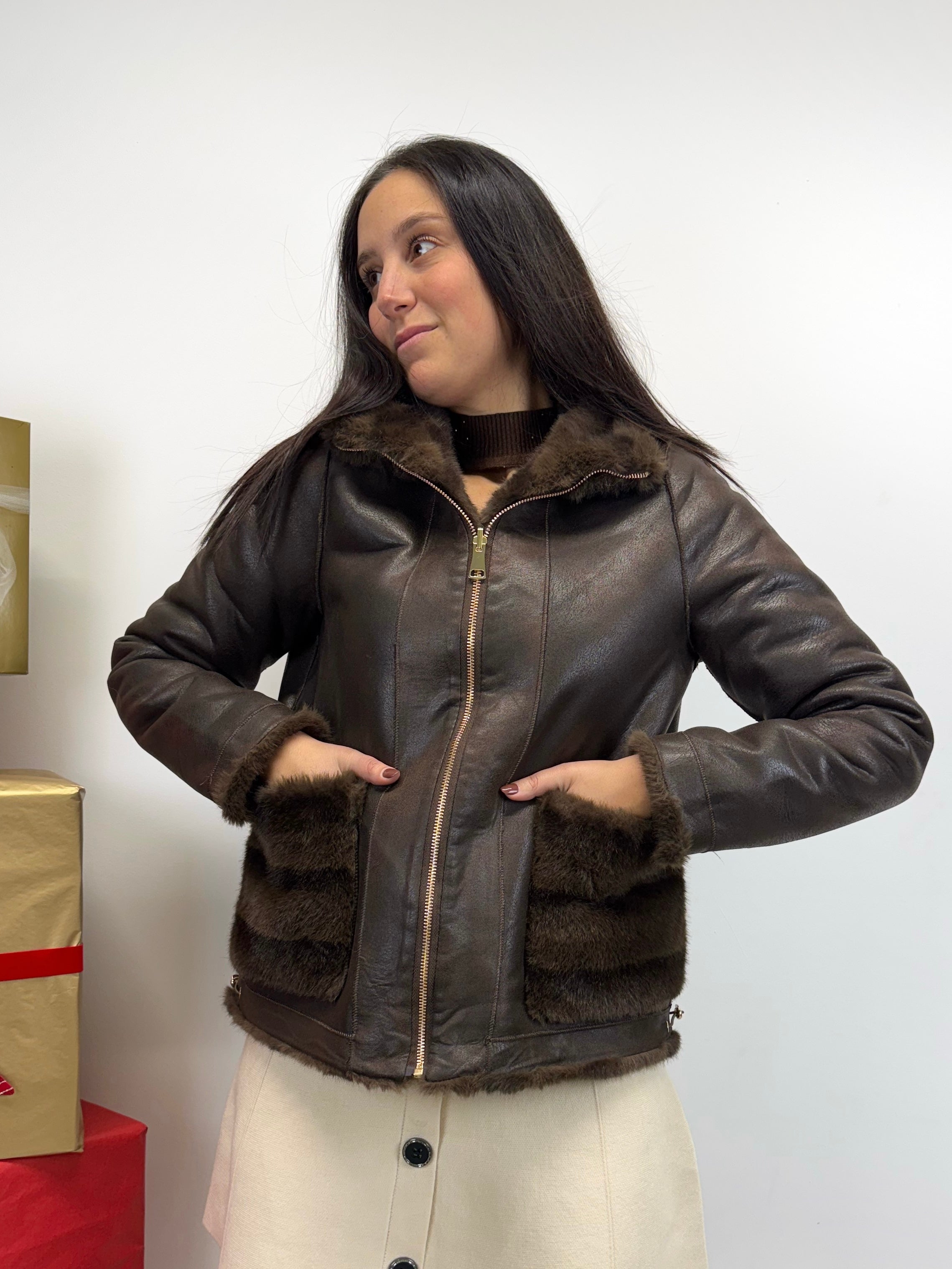 Montoncino ecofur double face