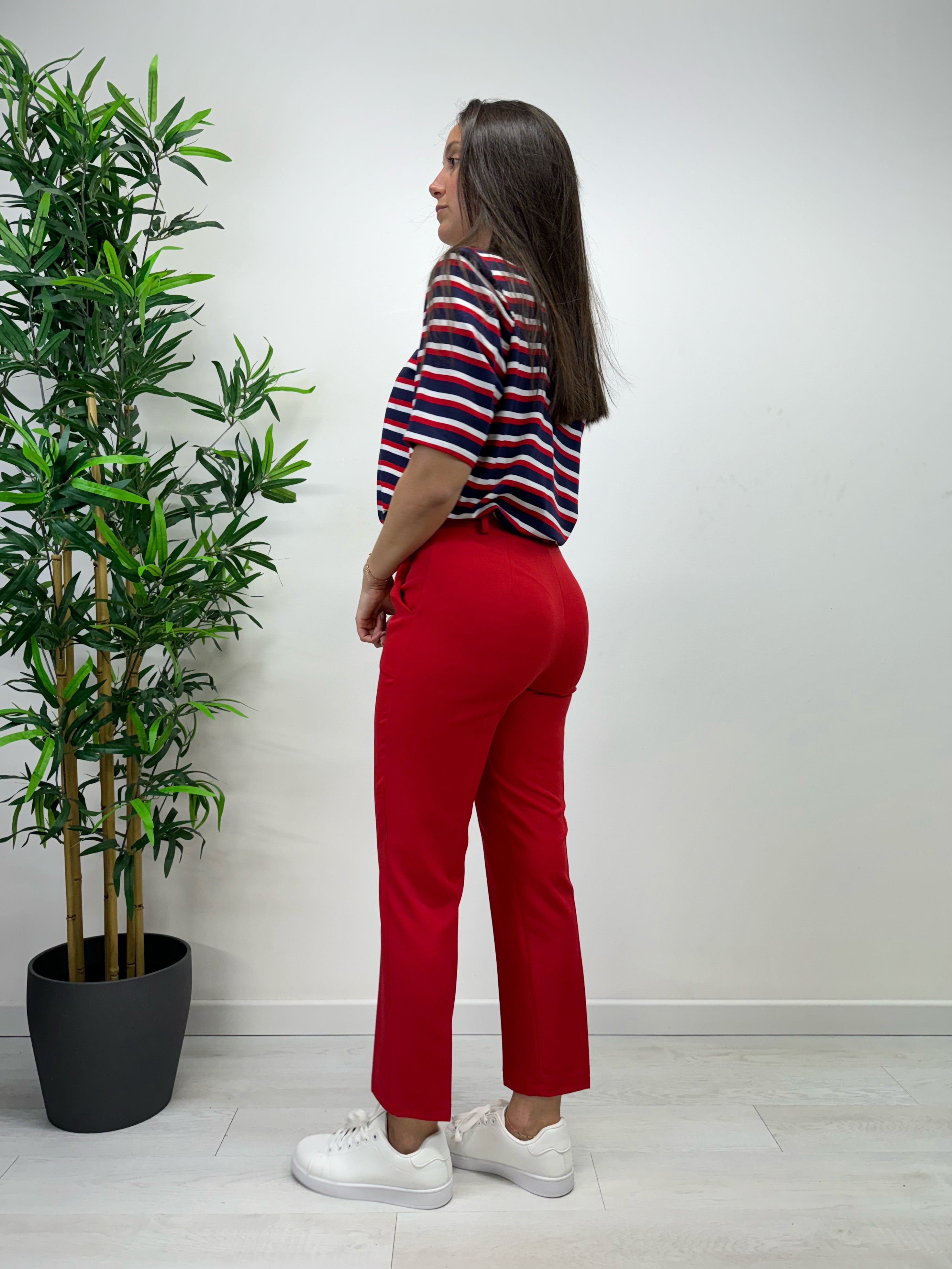 Pantaloni MARGARET rossi