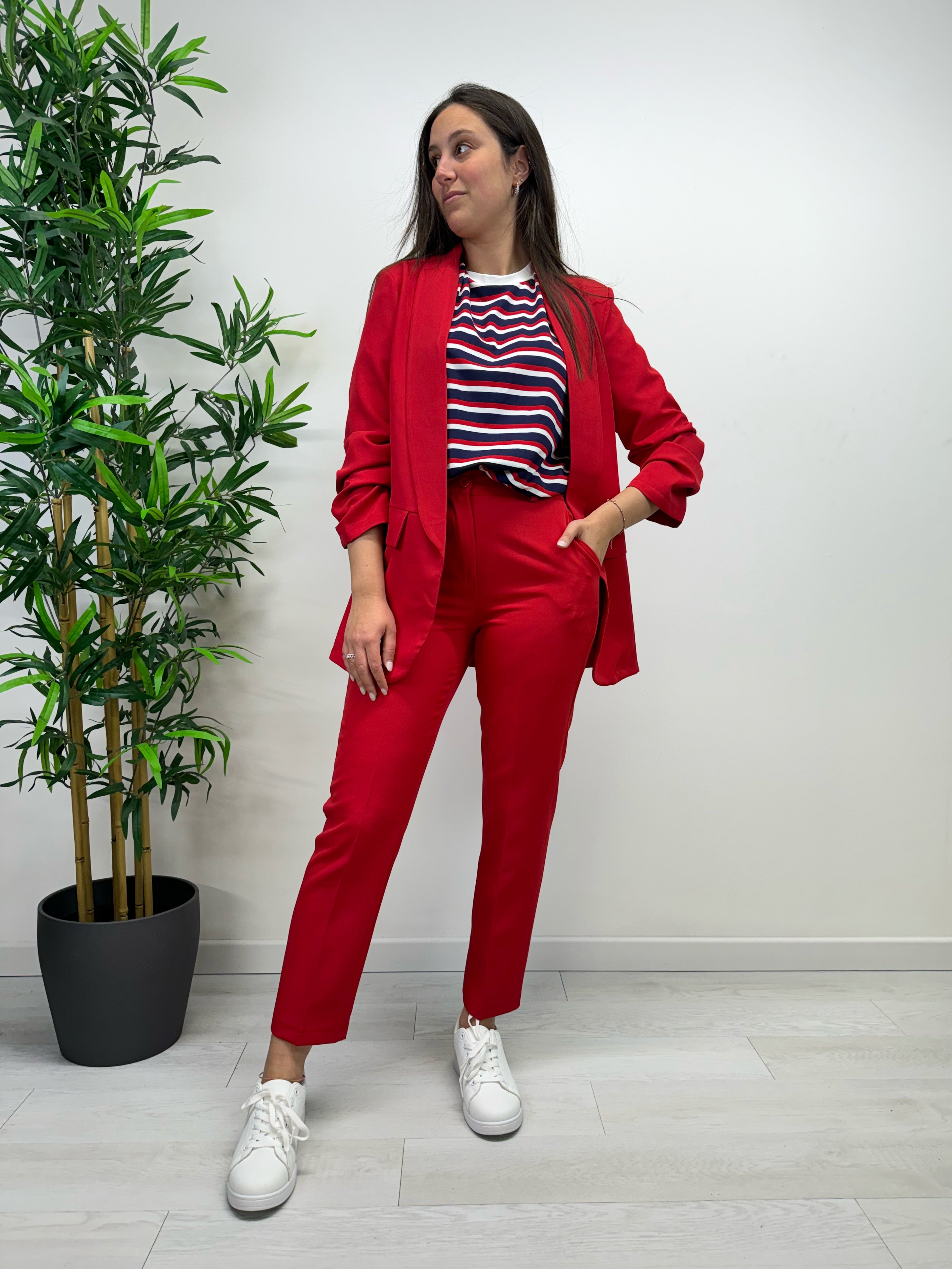 Pantaloni MARGARET rossi