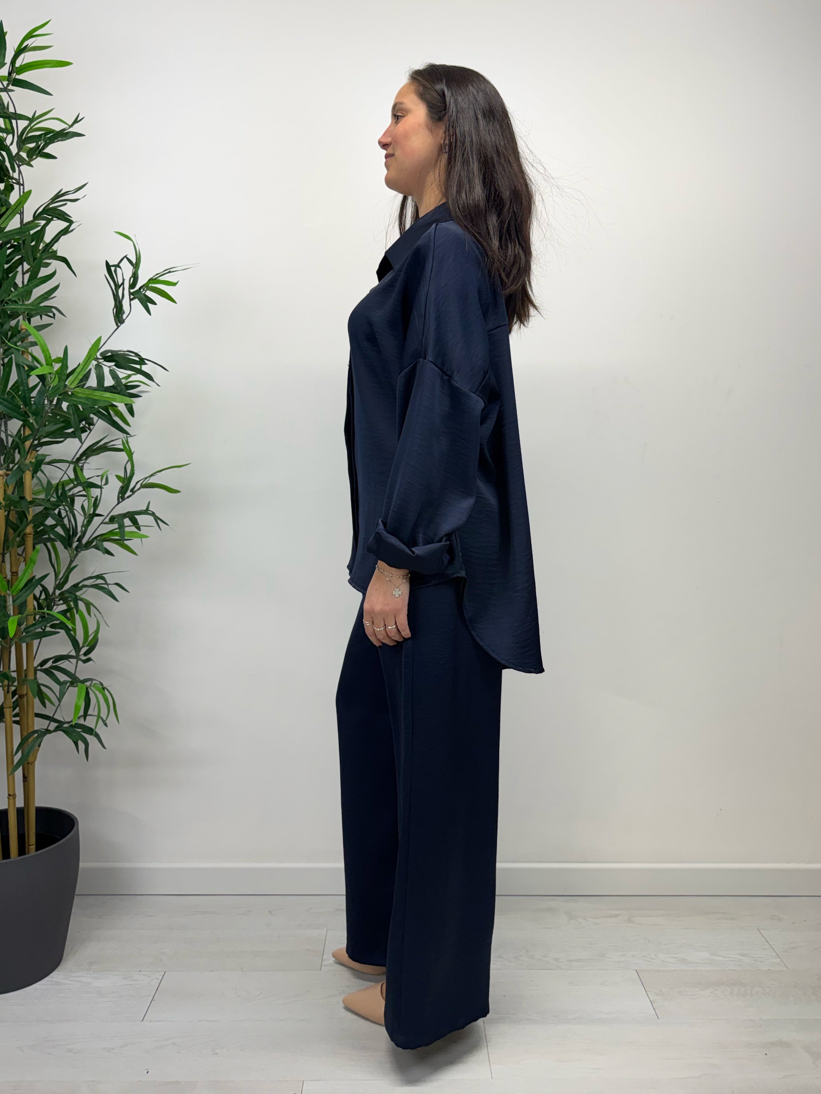 Camicione SAMANTHA blu navy