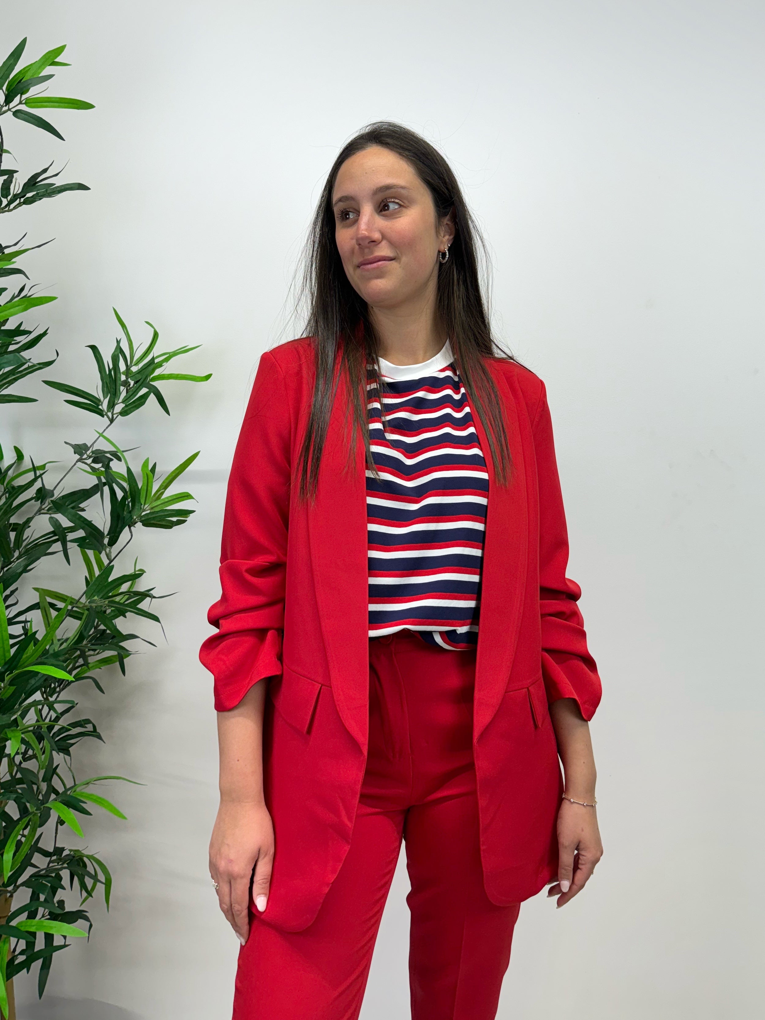 Blazer MARGARET rosso