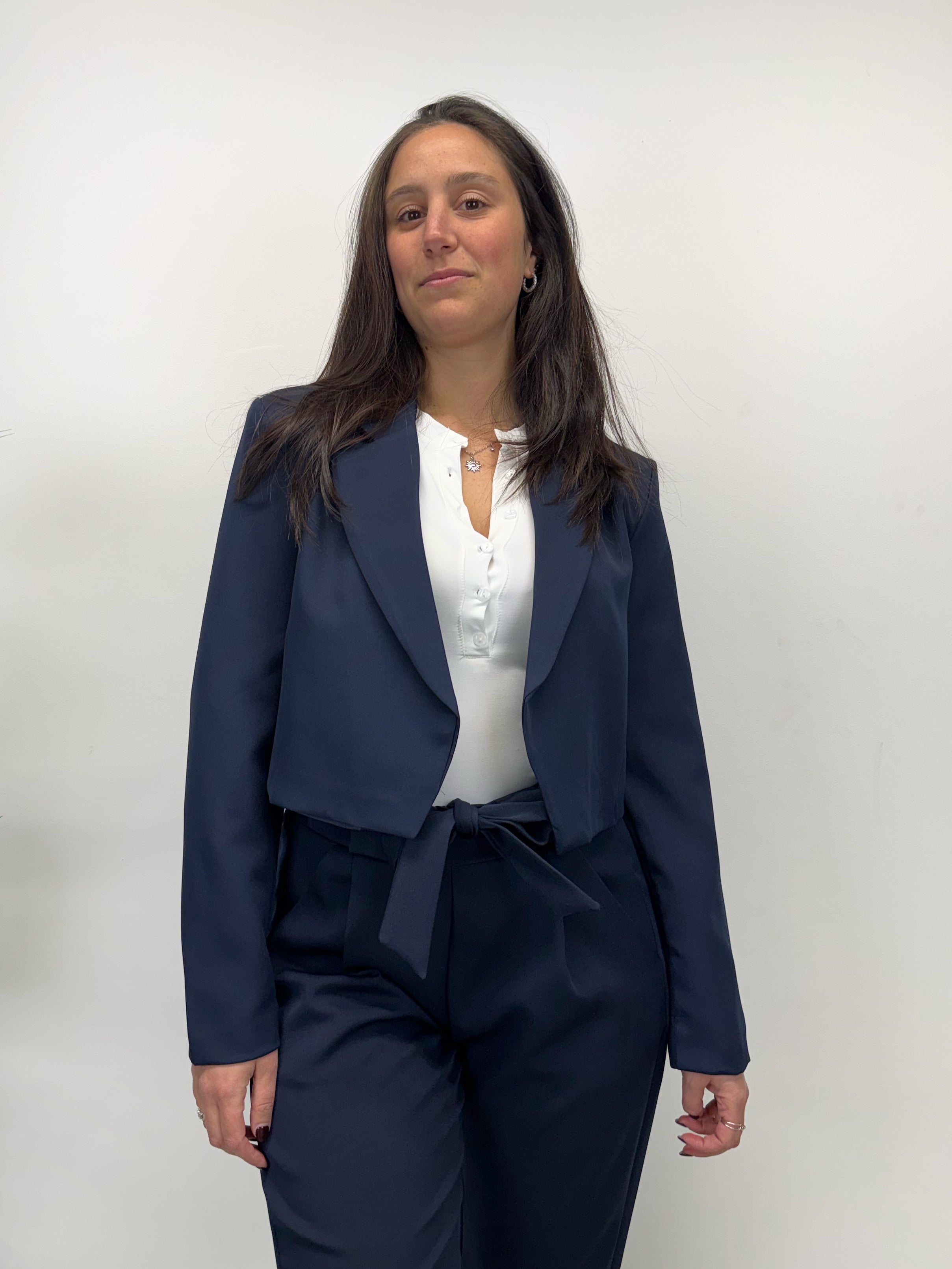 Blazer crop ROMANCE +colori