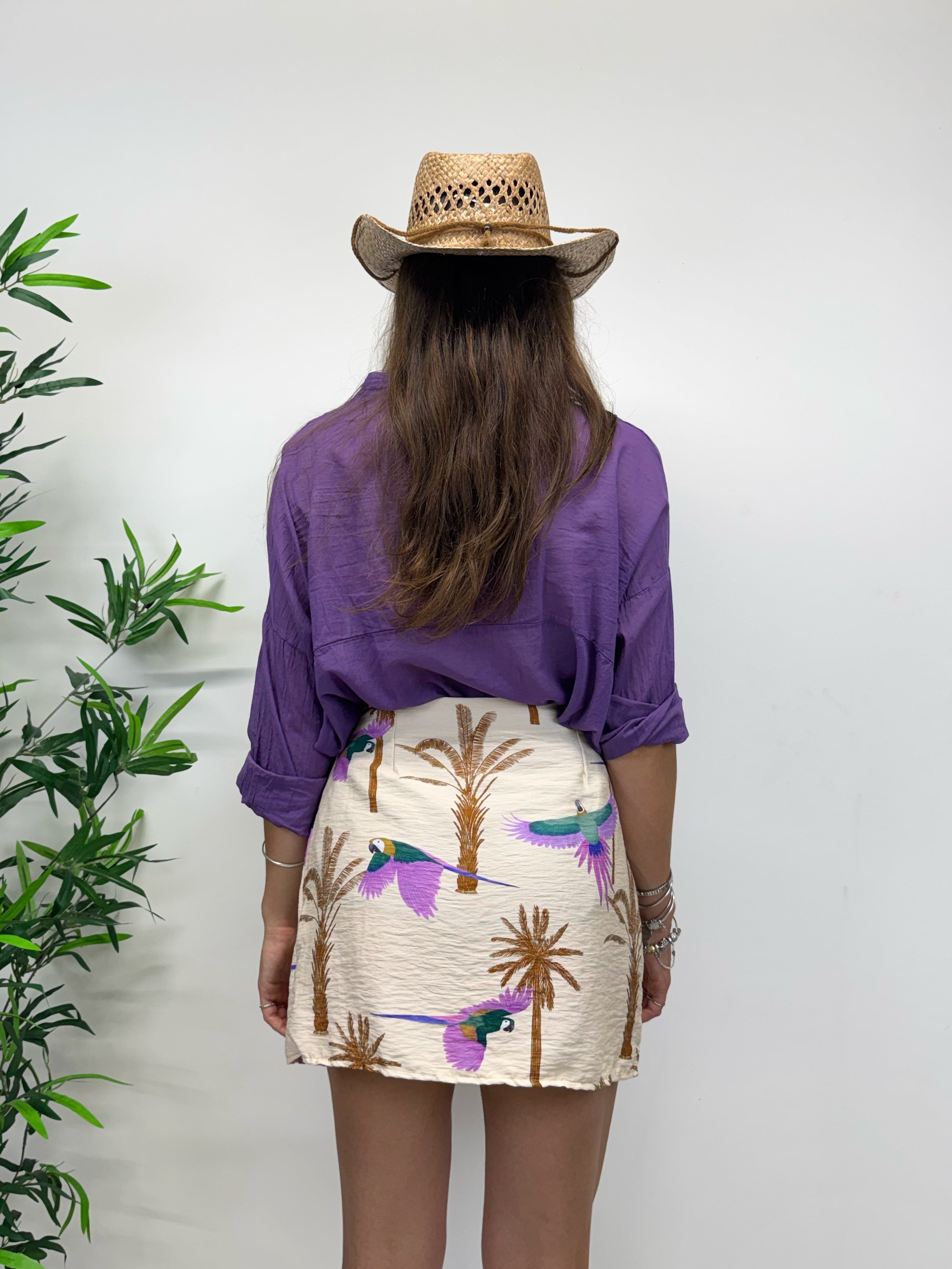 Camicia MERIDA viola