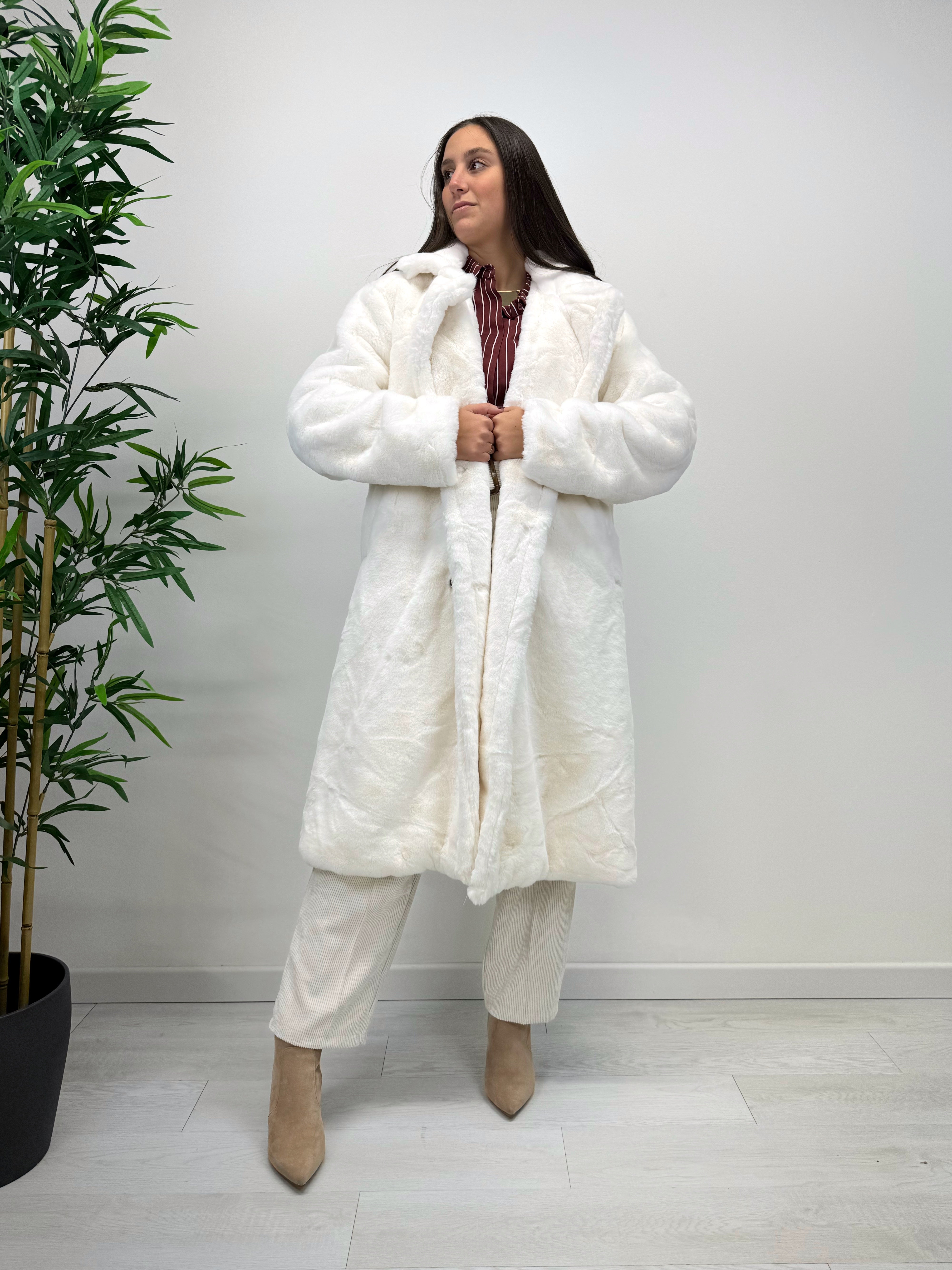 Eco pelliccia NORTH POLE bianca