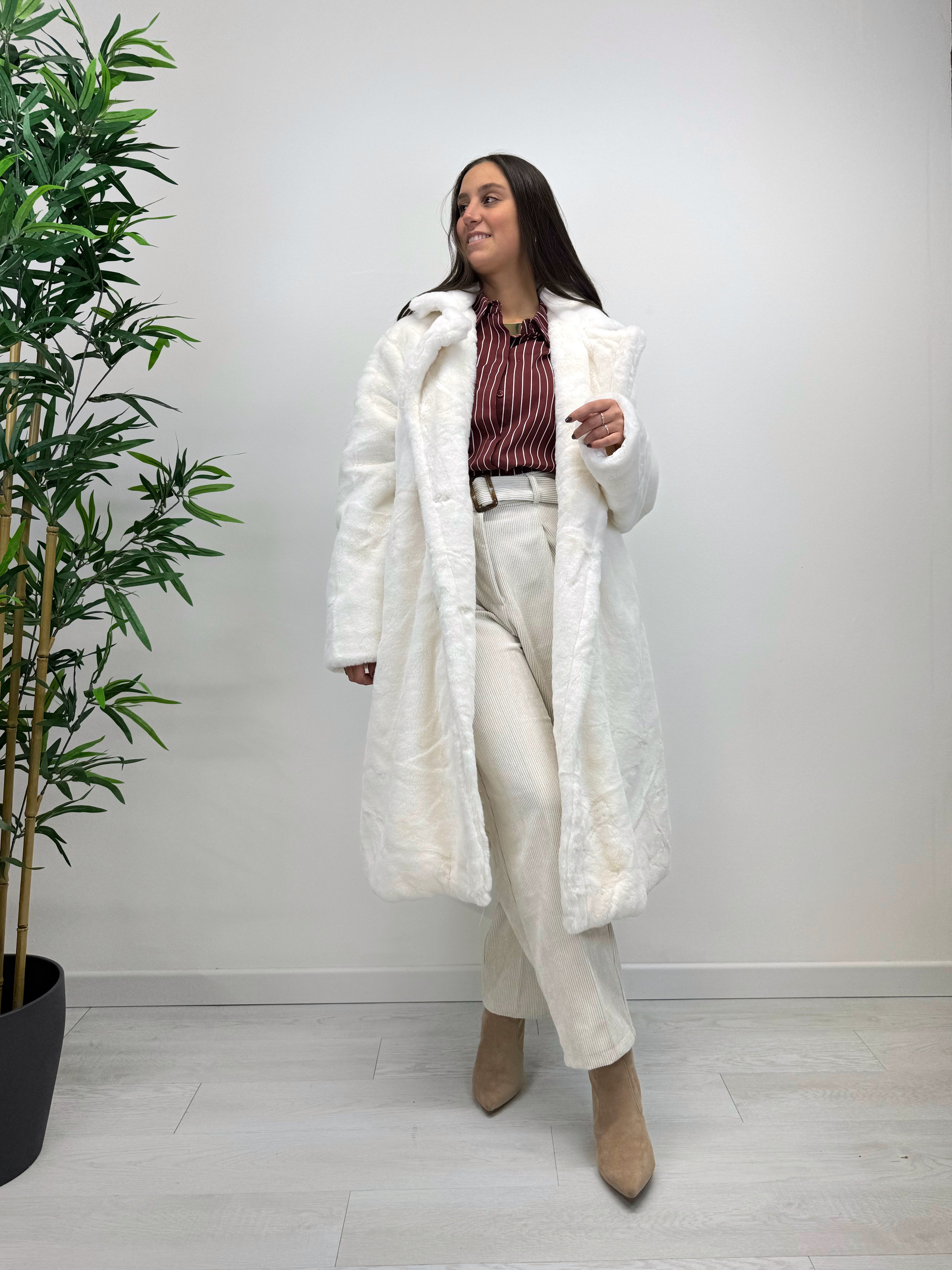 Eco pelliccia NORTH POLE bianca