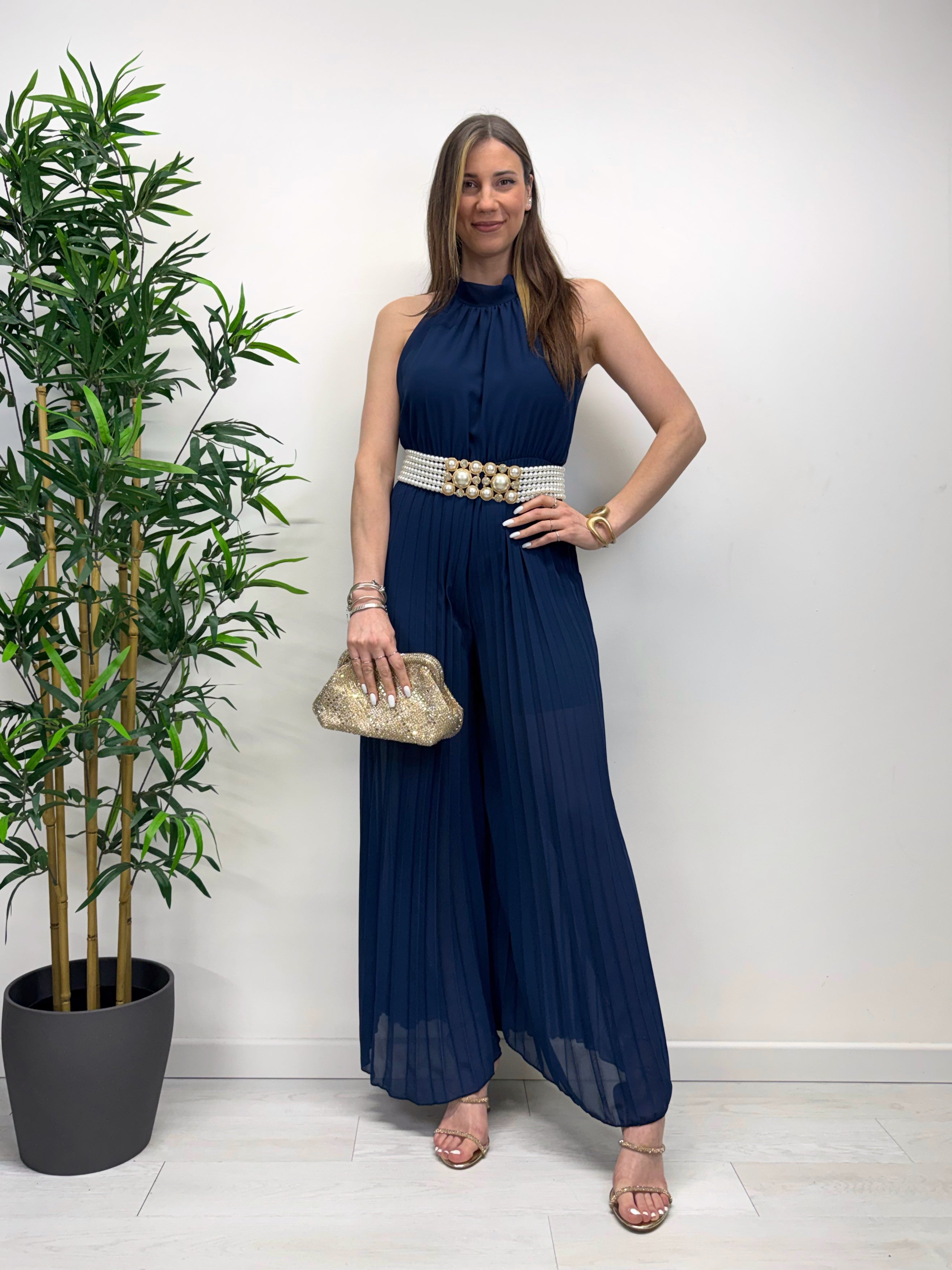 Tuta CLARISSA blu navy