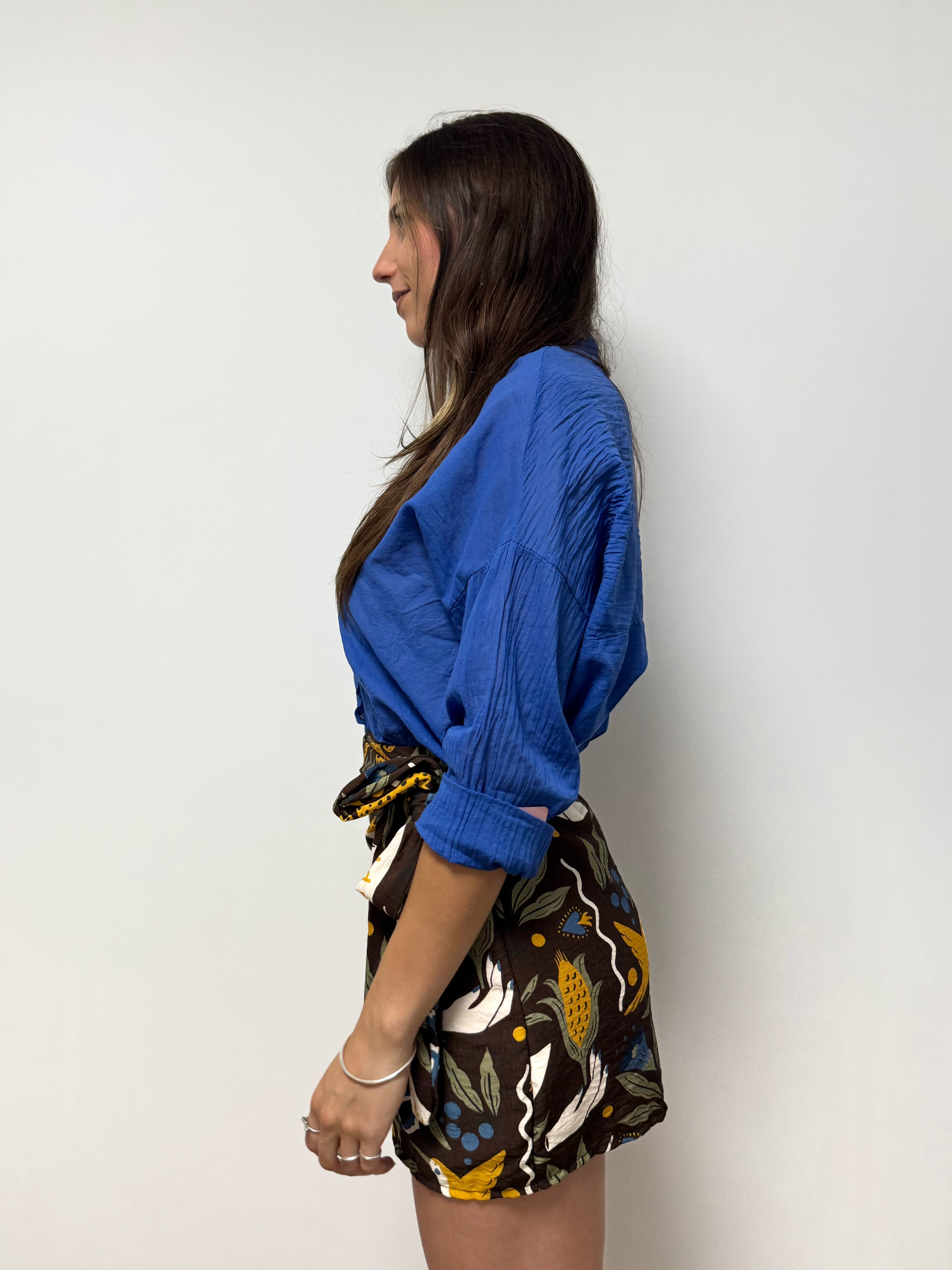 Camicia MERIDA blu royal