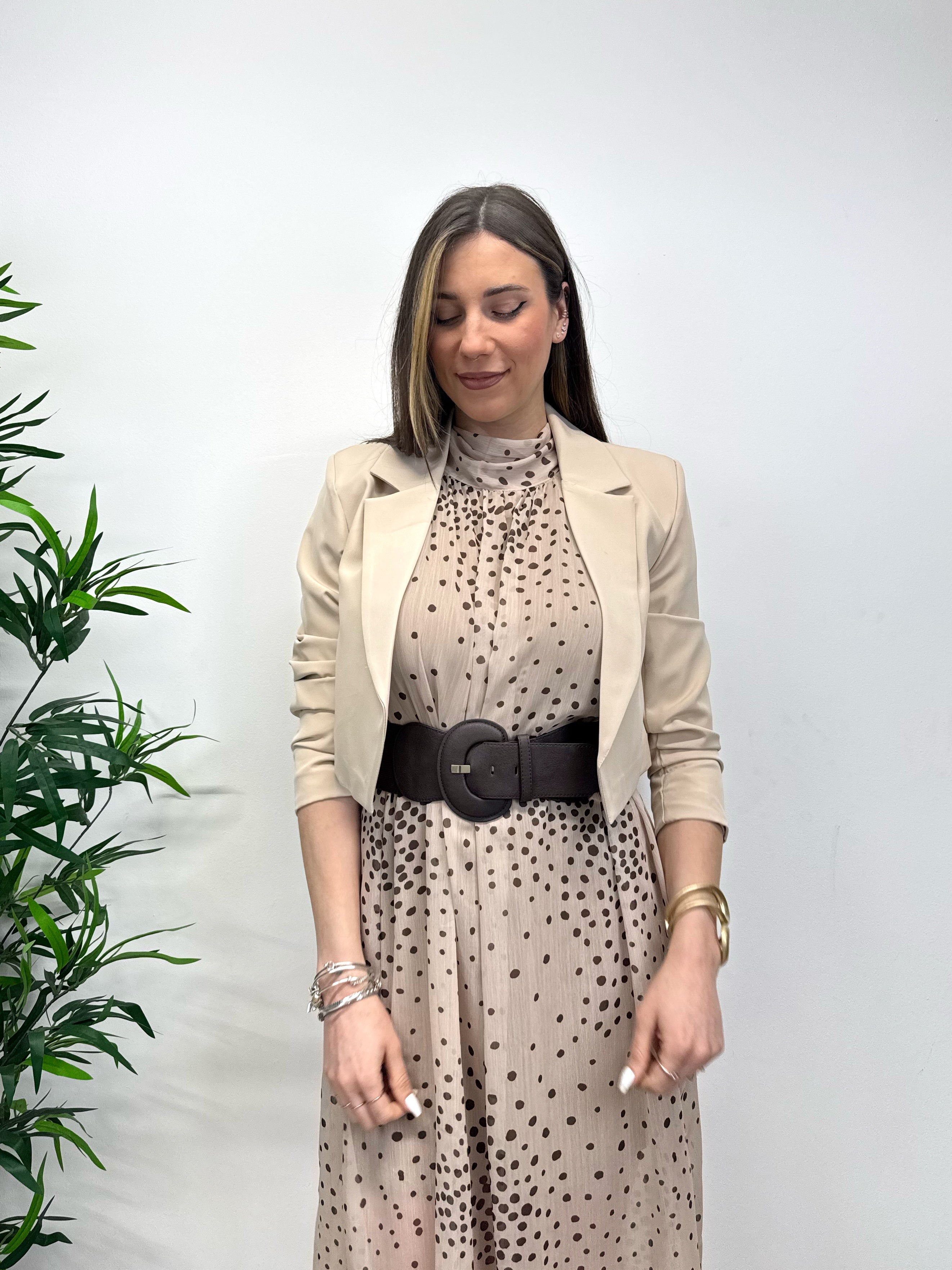 Blazer crop ROMANCE +colori