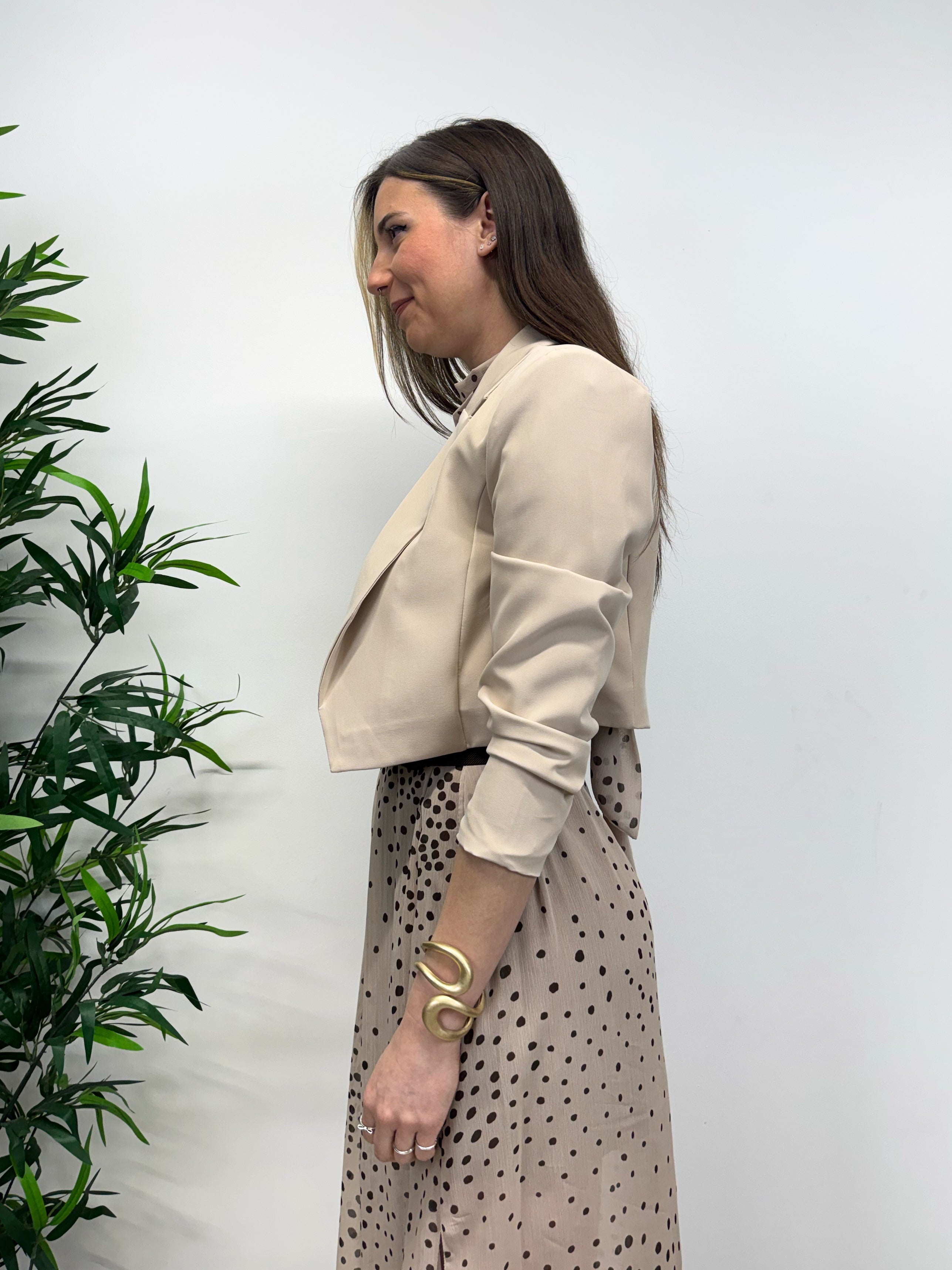 Blazer crop ROMANCE +colori