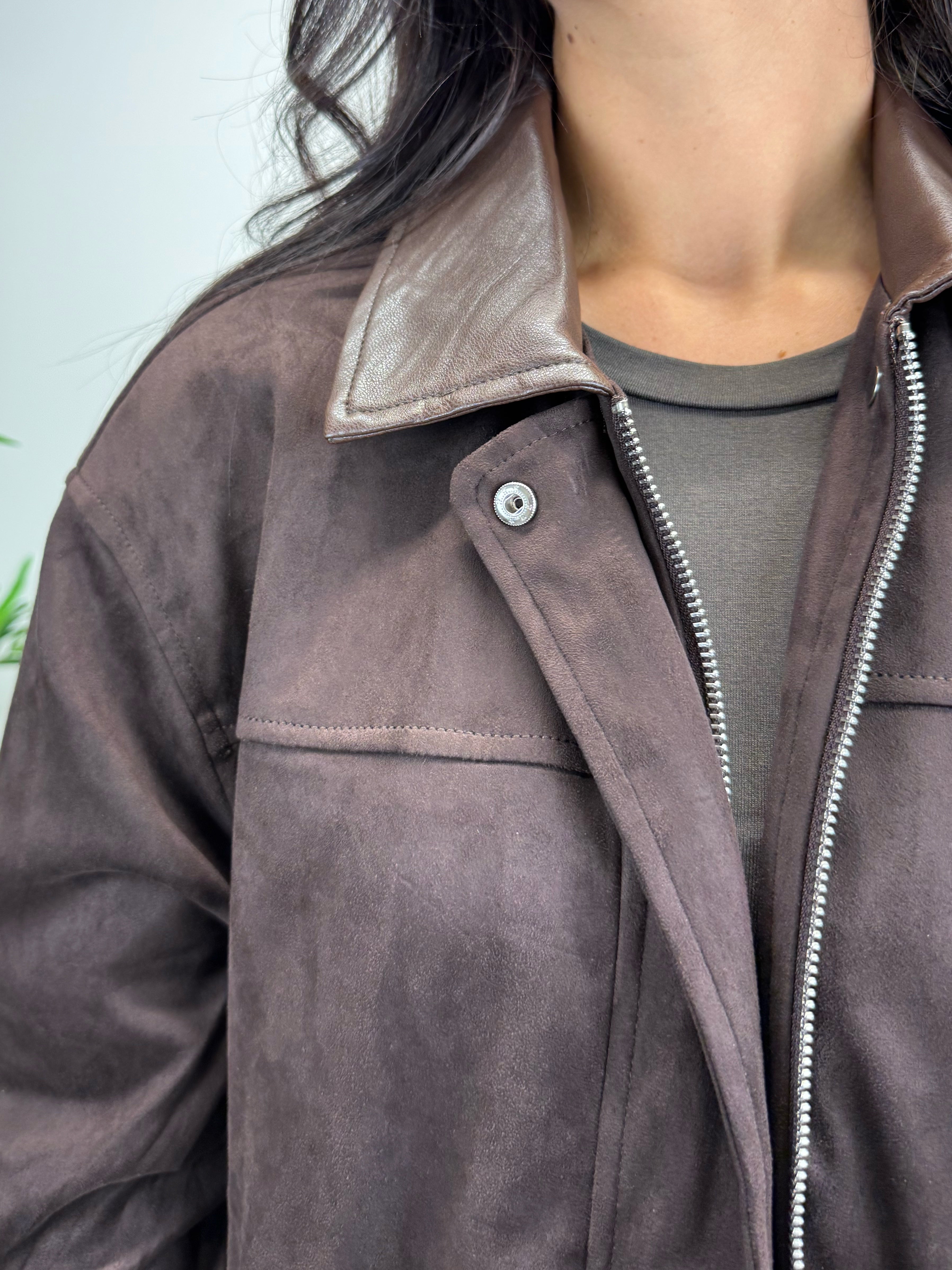 Bomber VINTAGE caffè