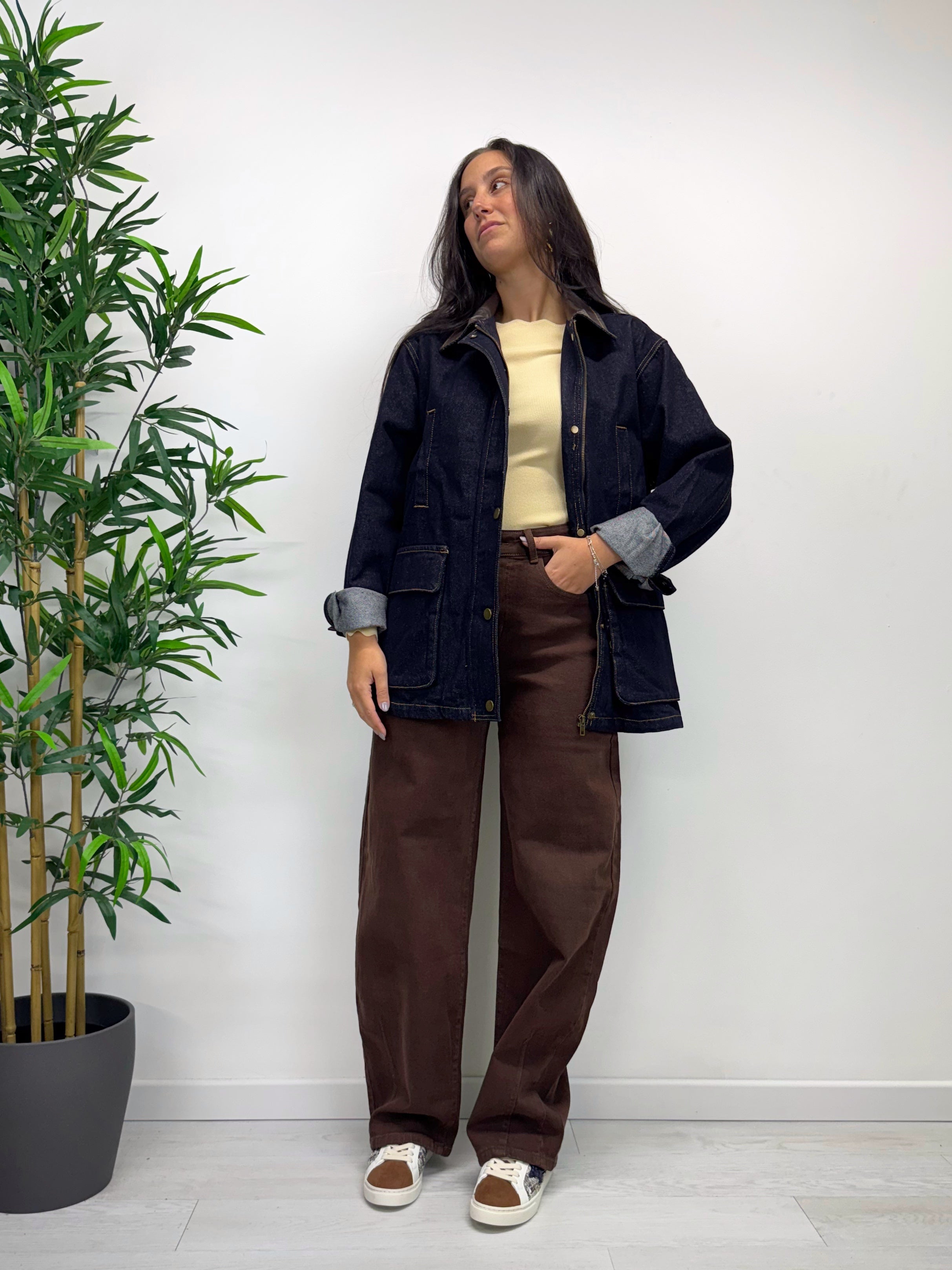 Jeans balloon CHOCOLATE