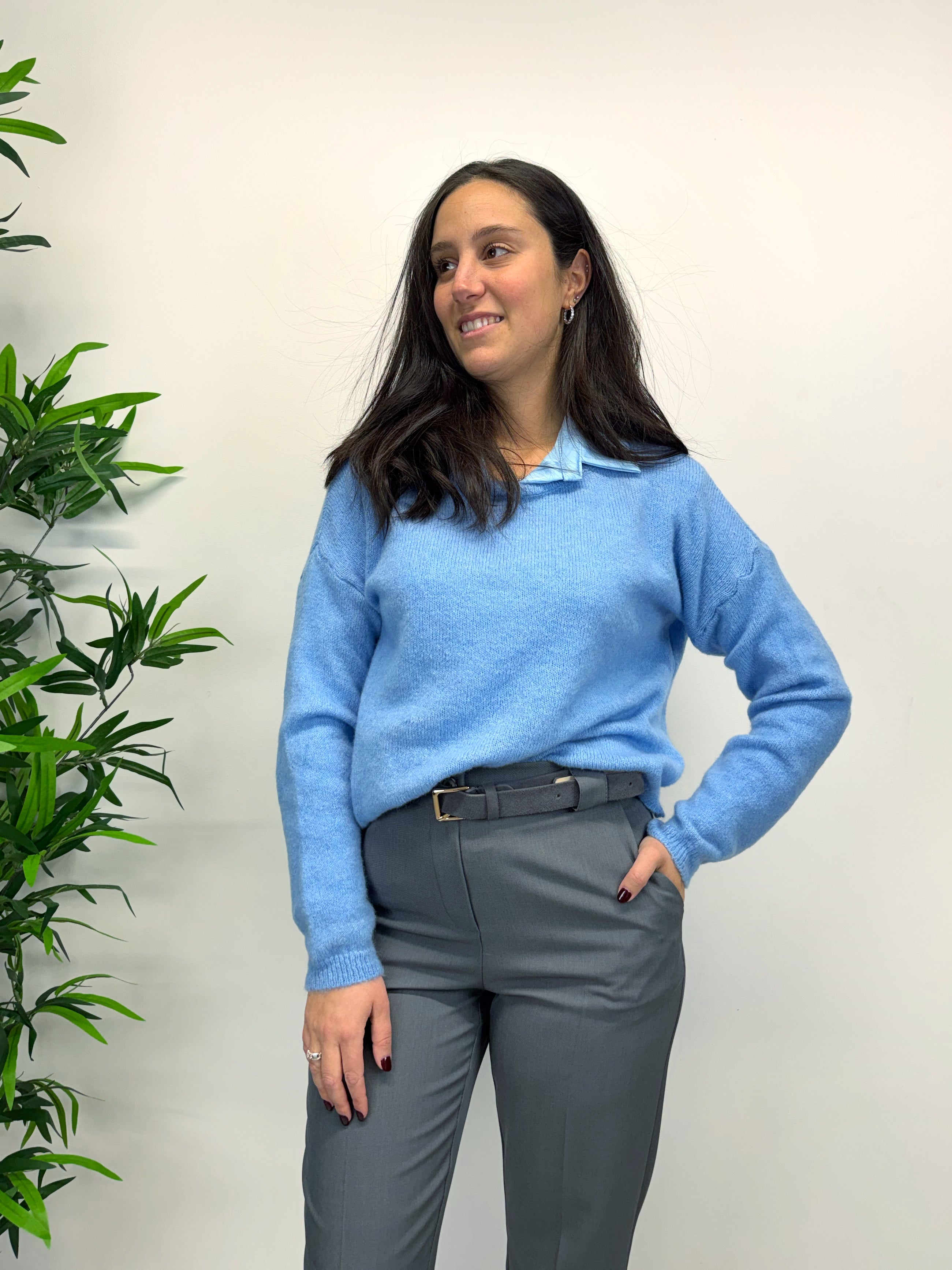 Maglioncino PEDRO celeste