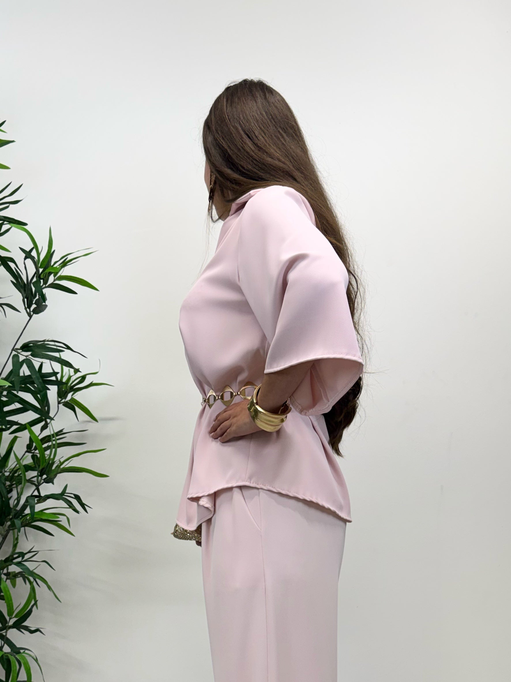 Blusa MARISTELLA rosa cipria