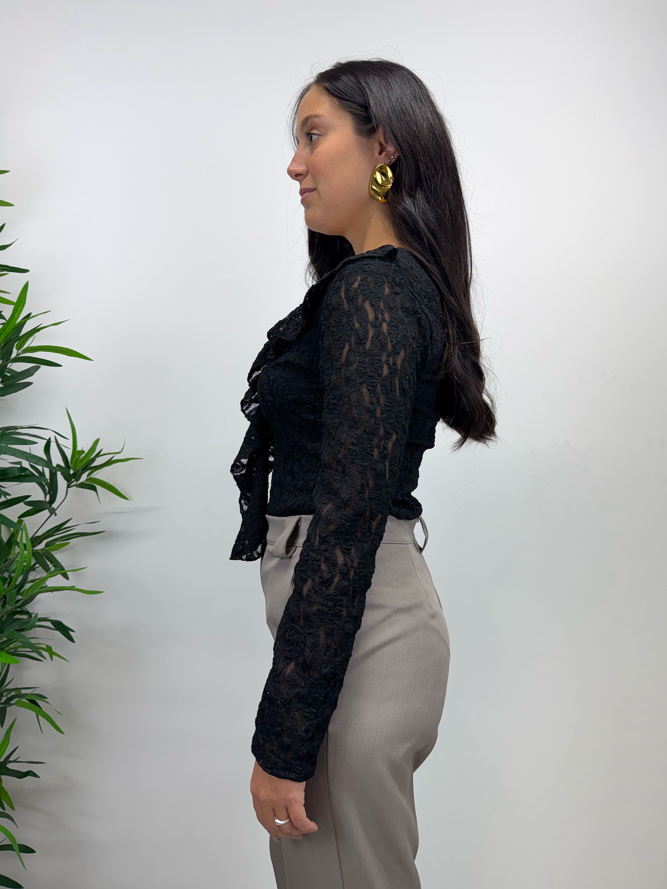 Top in pizzo +colori