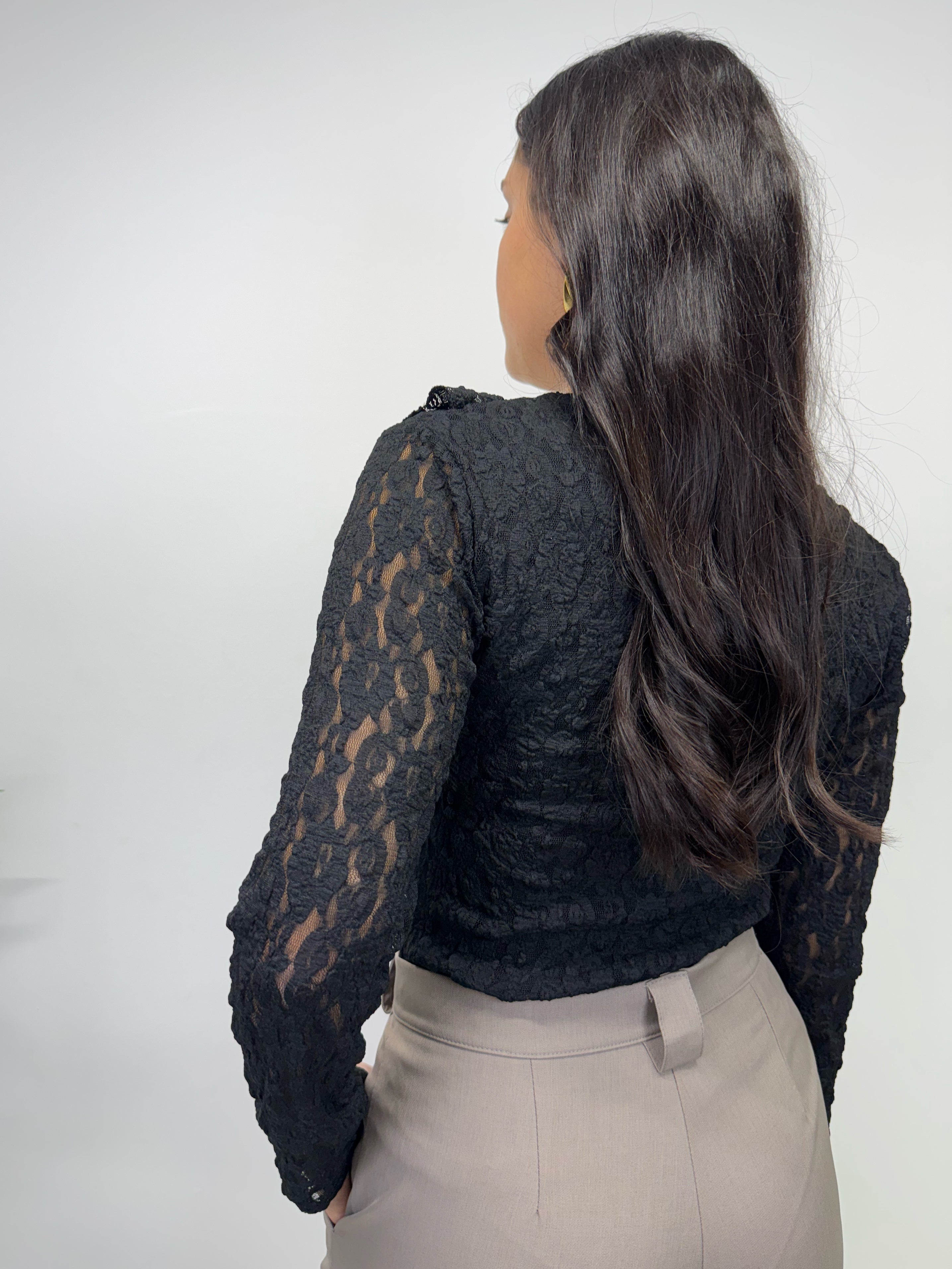 Top in pizzo +colori