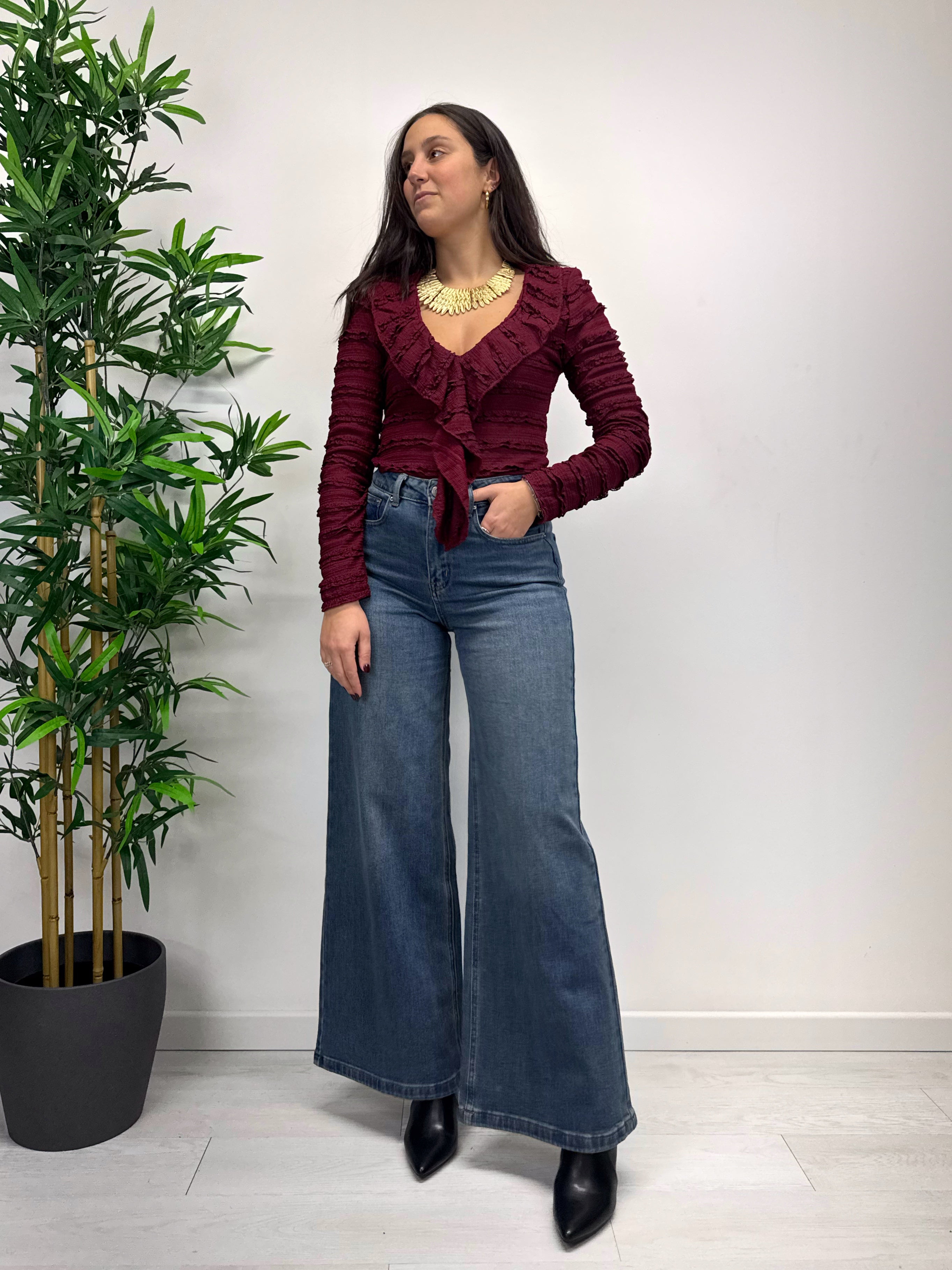 Jeans wide leg