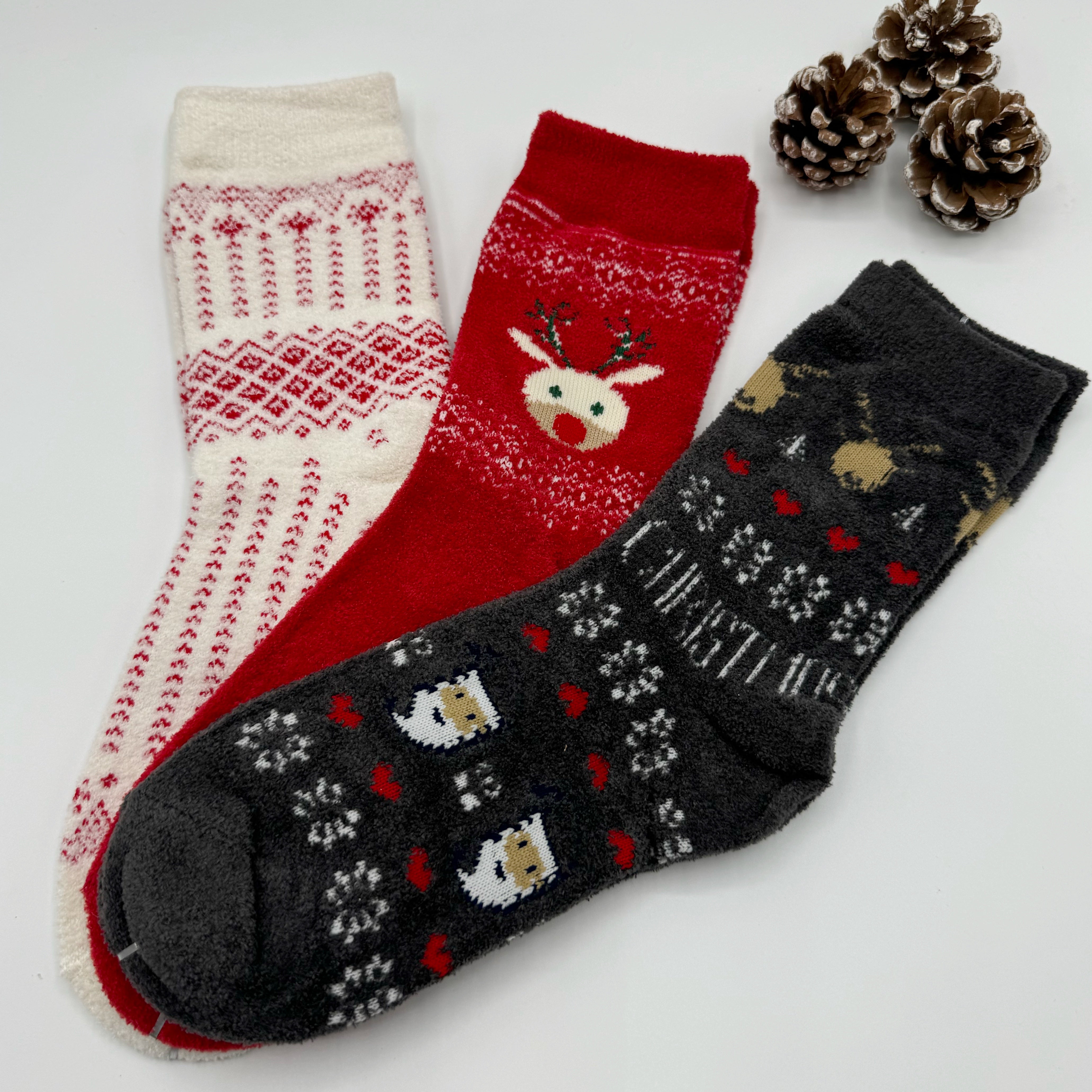 Calzettoni in pile +colori