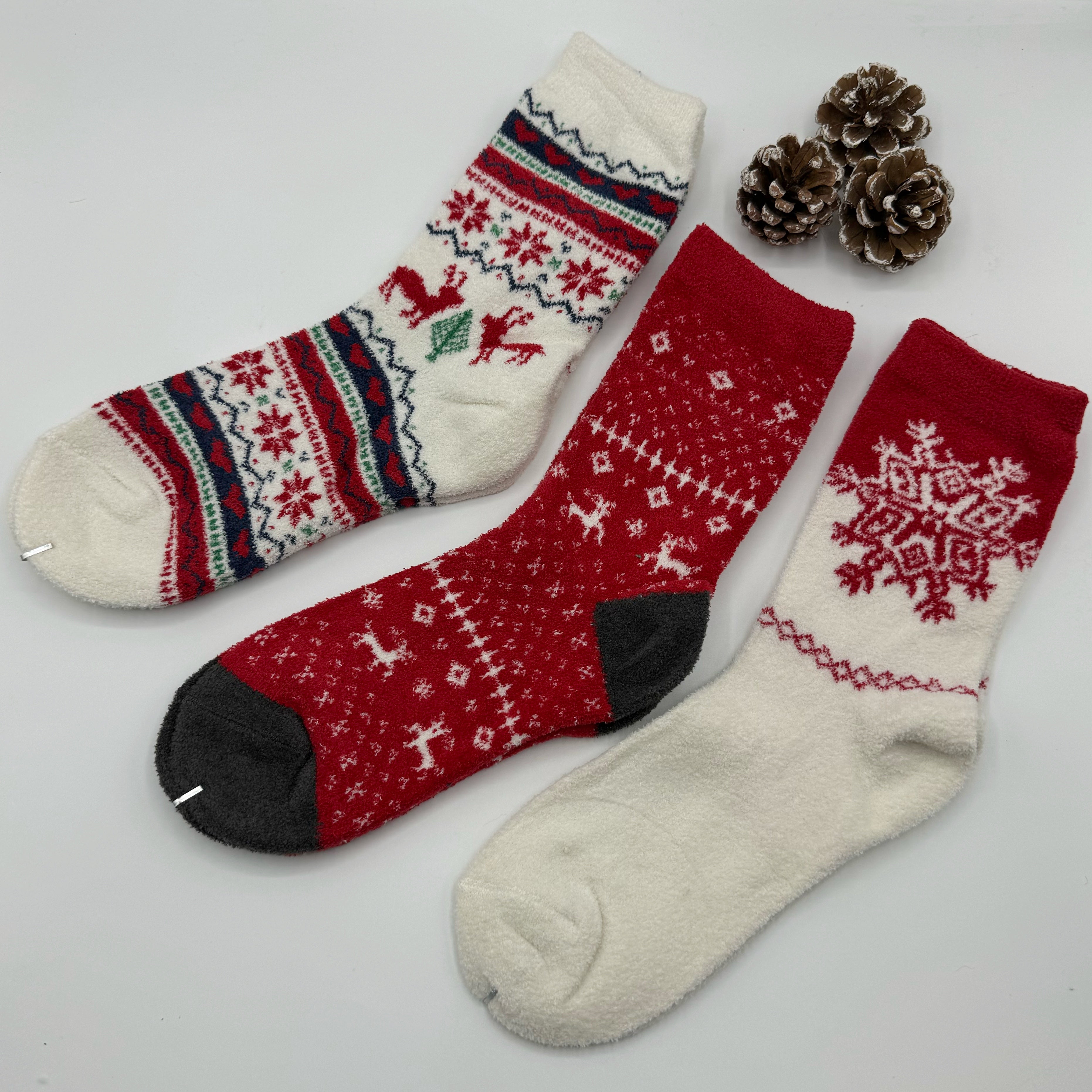 Calzettoni in pile +colori