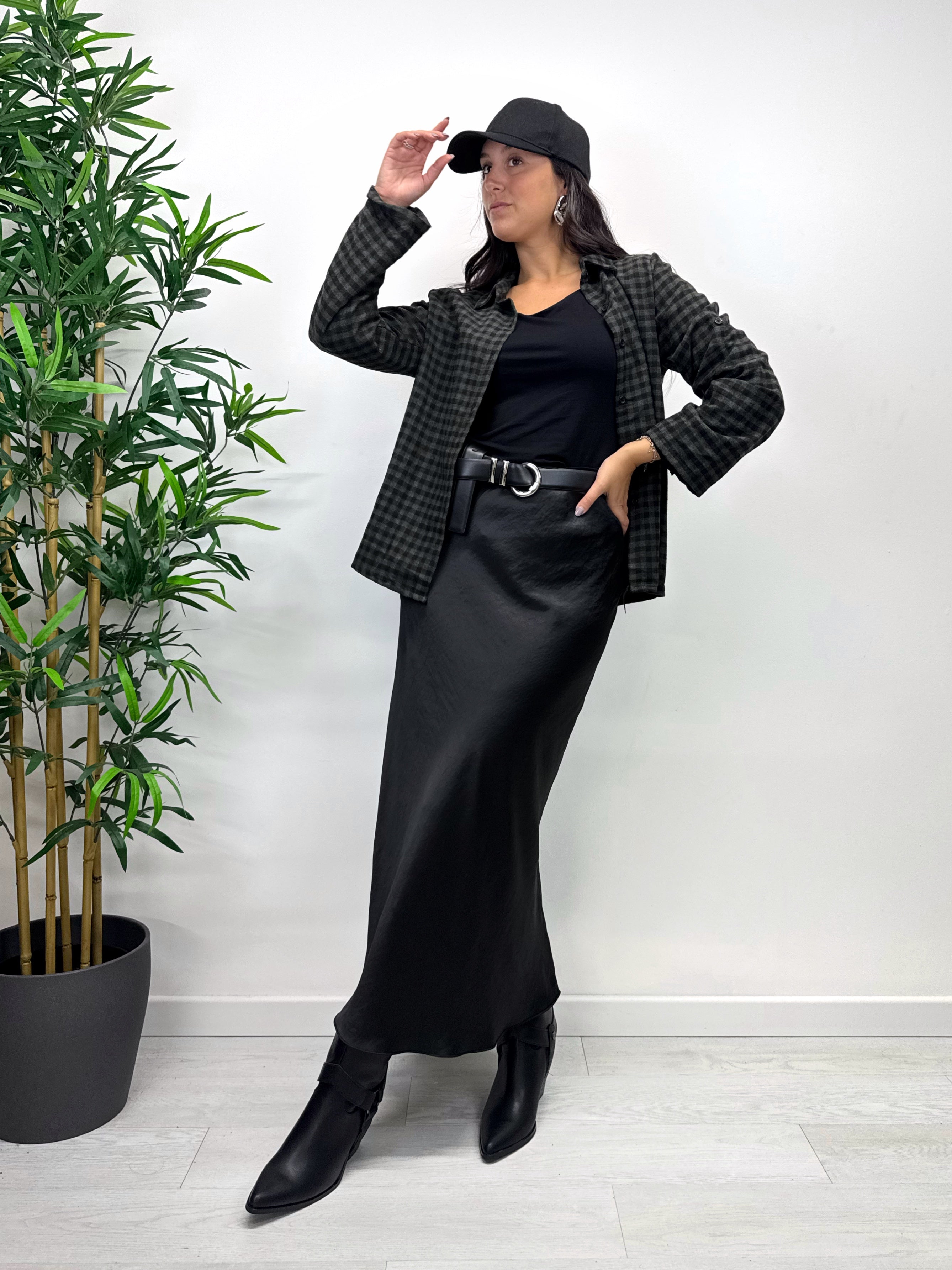 Top basico manica lunga +colori