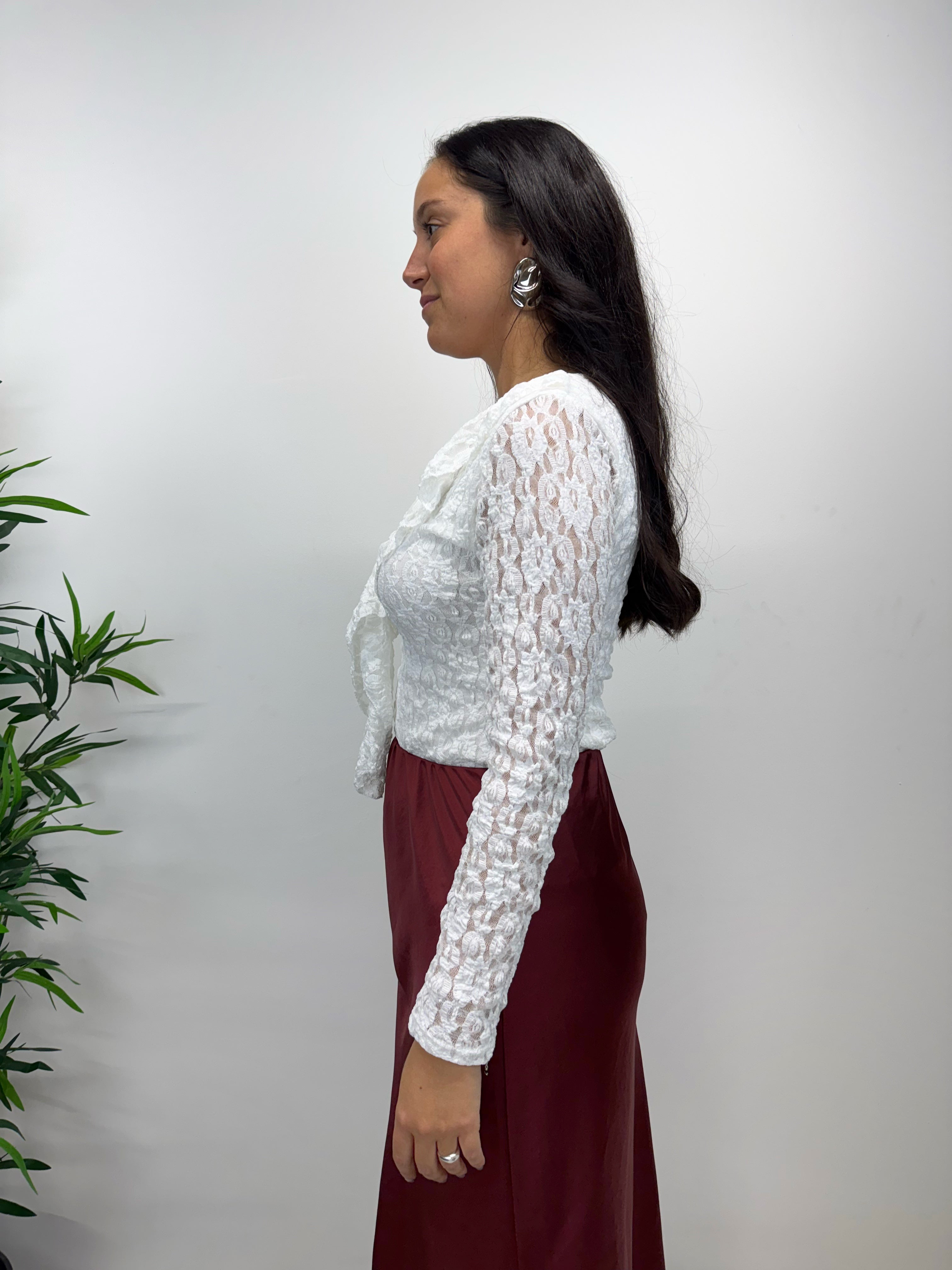 Top in pizzo +colori