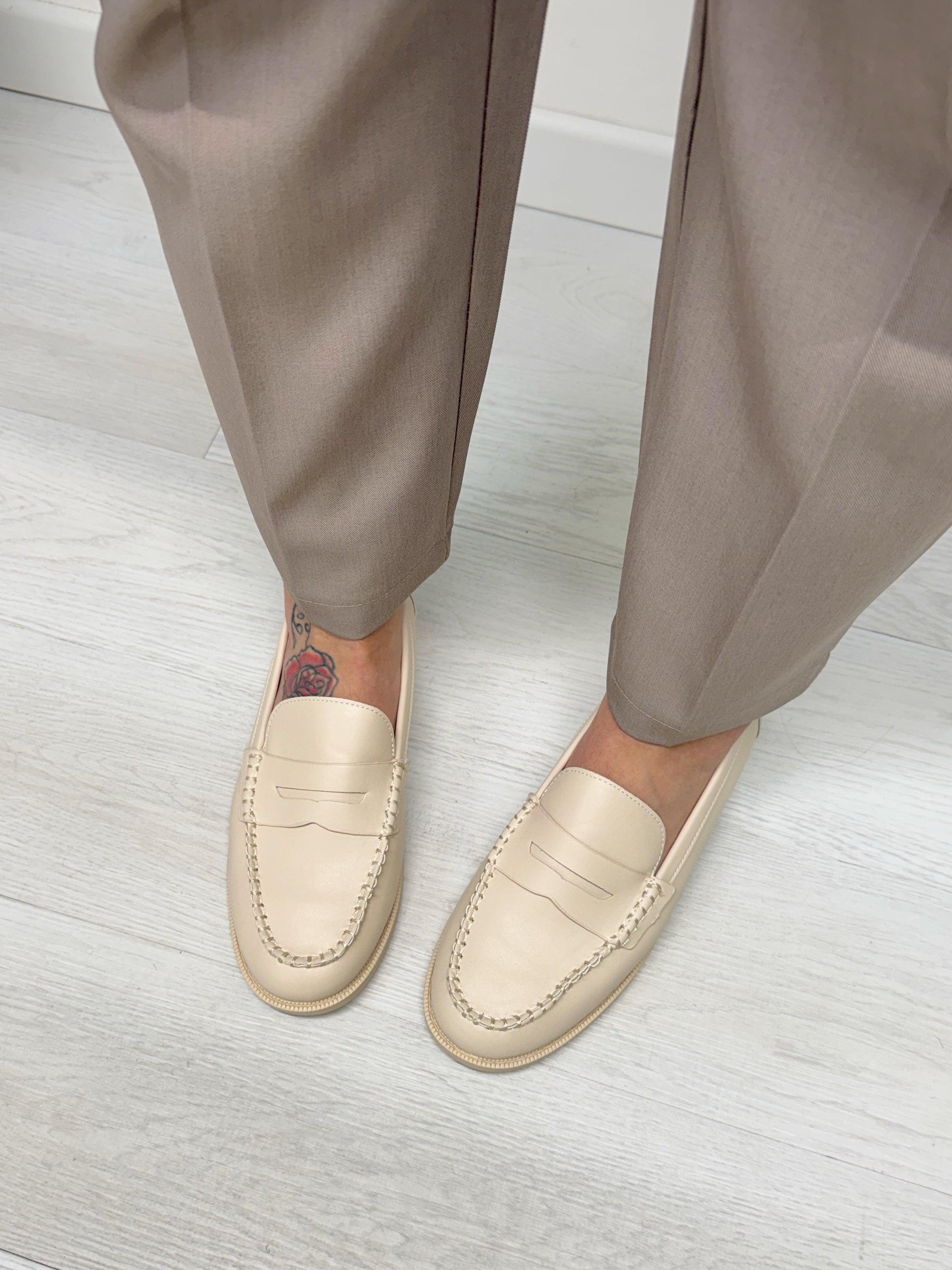 Mocassino beige