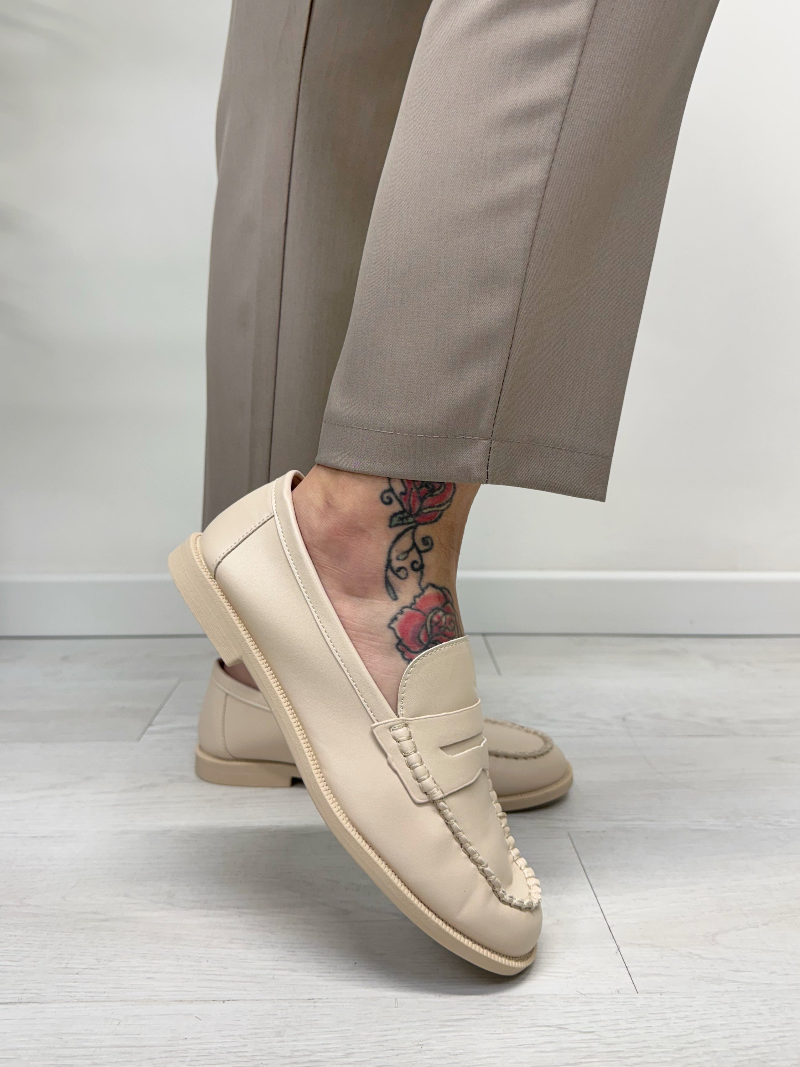 Mocassino beige