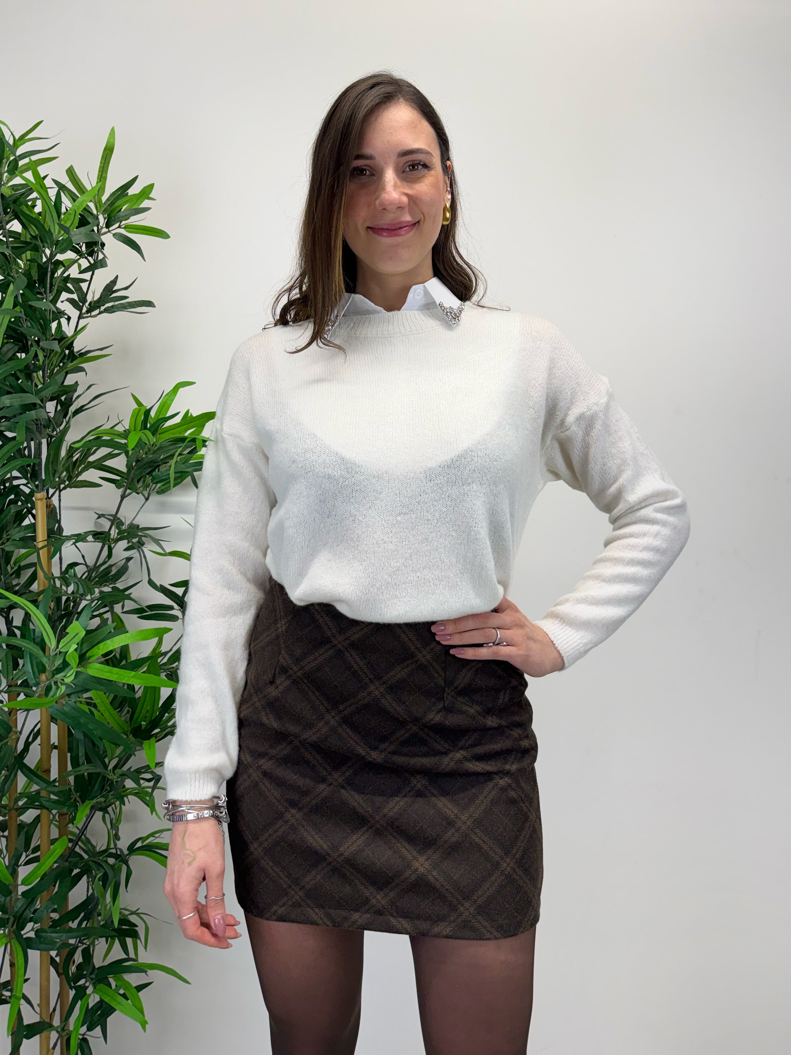 Maglioncino PEDRO panna