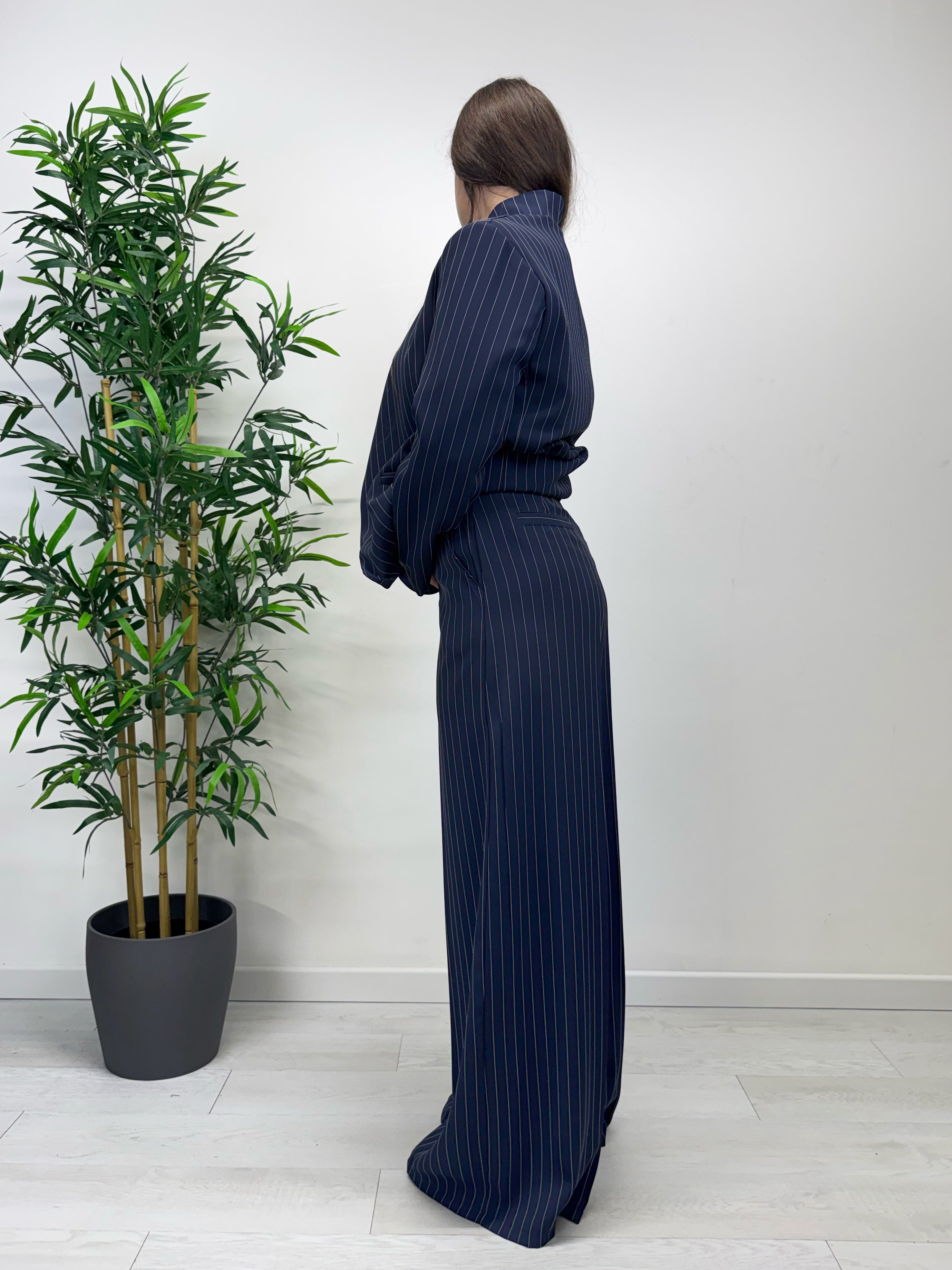 Pantapalazzo JAPAN blu navy