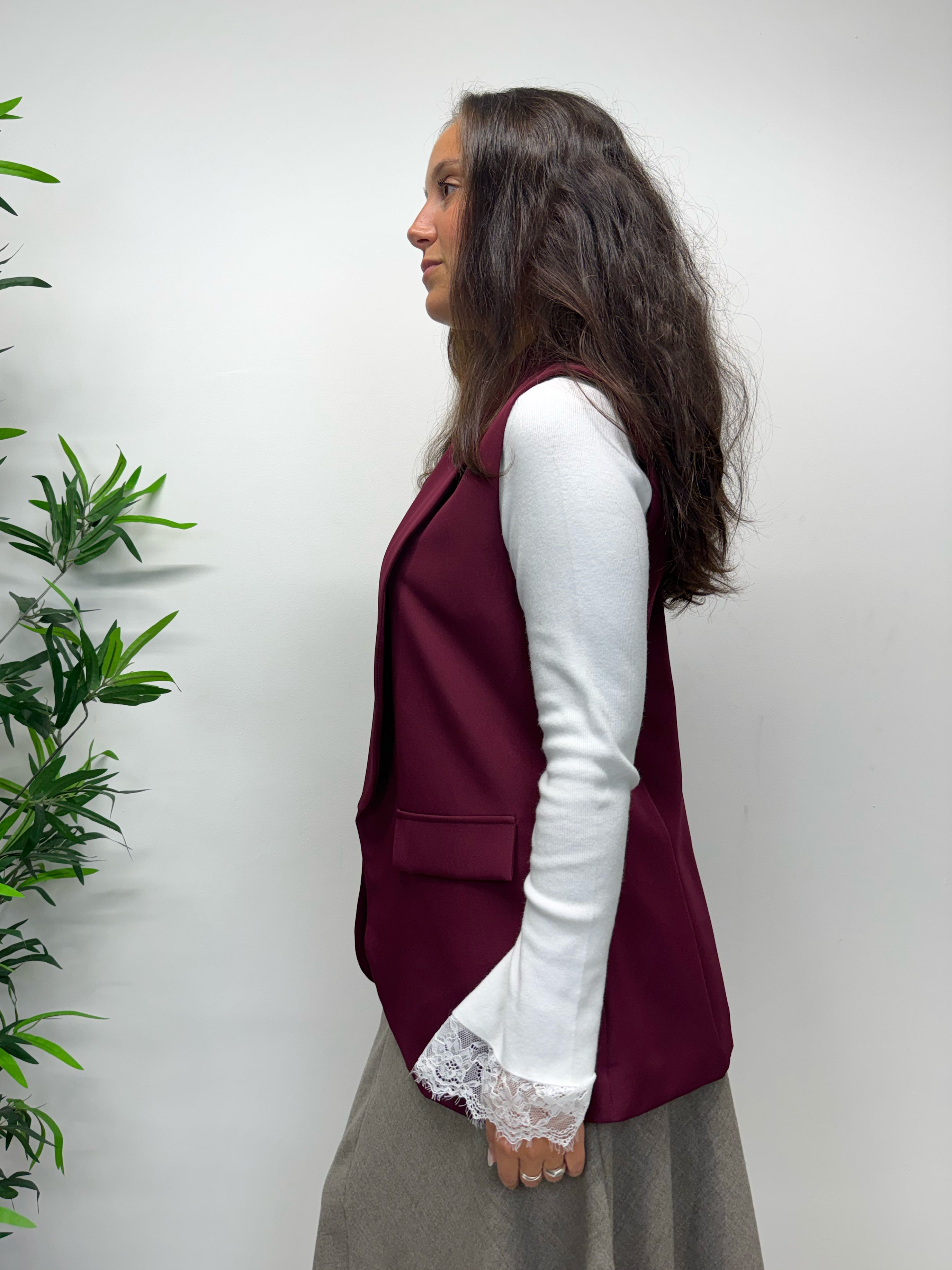 Gilet VENERE vino