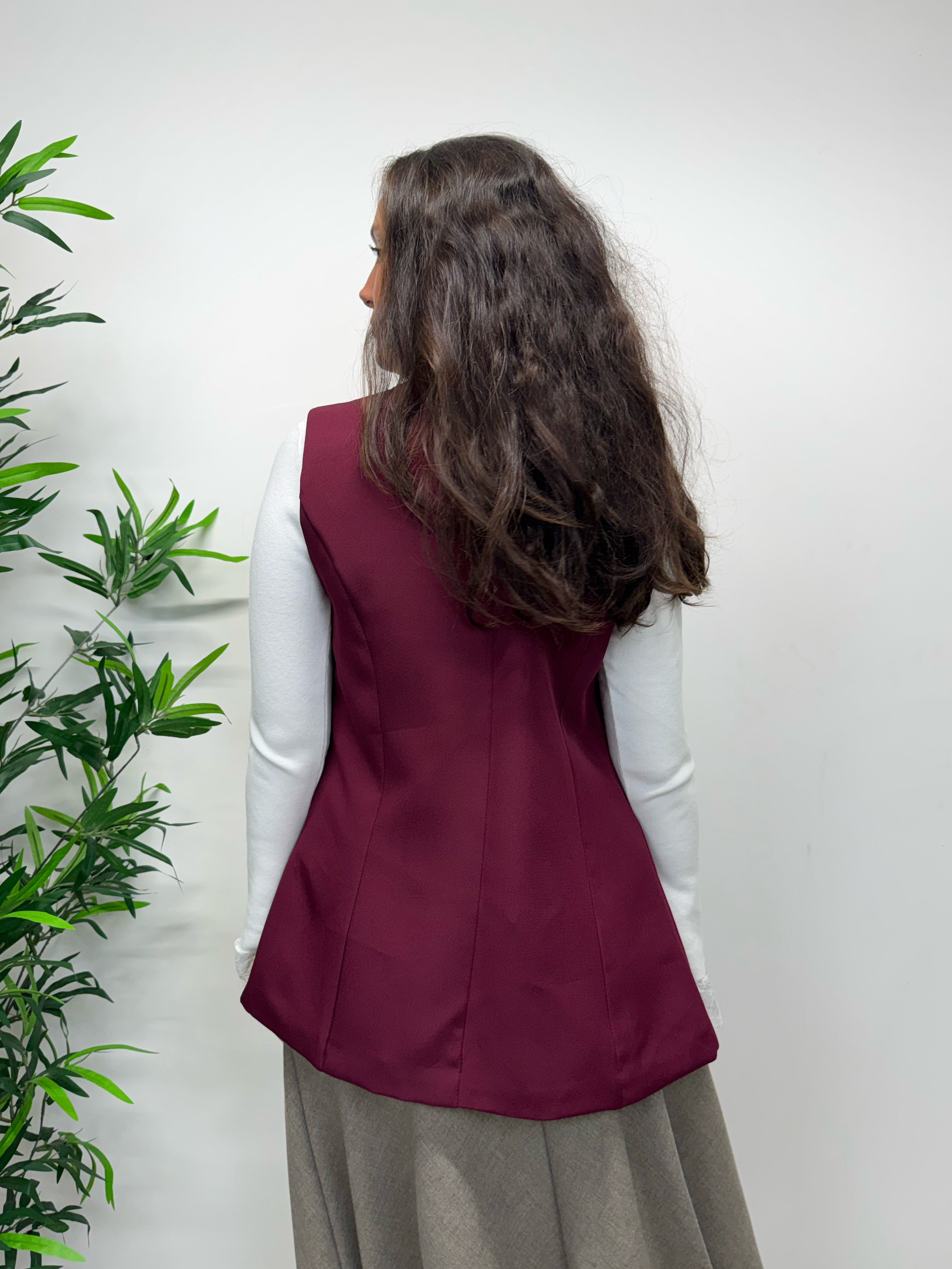 Gilet VENERE vino